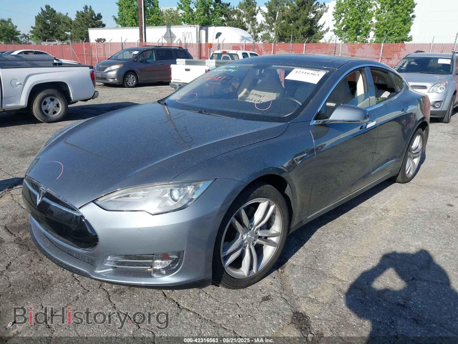 2014 TESLA MODEL S - VIN: 5YJSA1S11EFP35998 - Photo 2