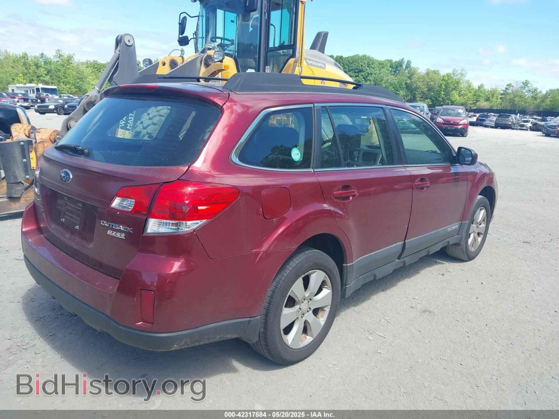 2012 SUBARU OUTBACK - VIN: 4S4BRBAC6C3284610 - Фото 4