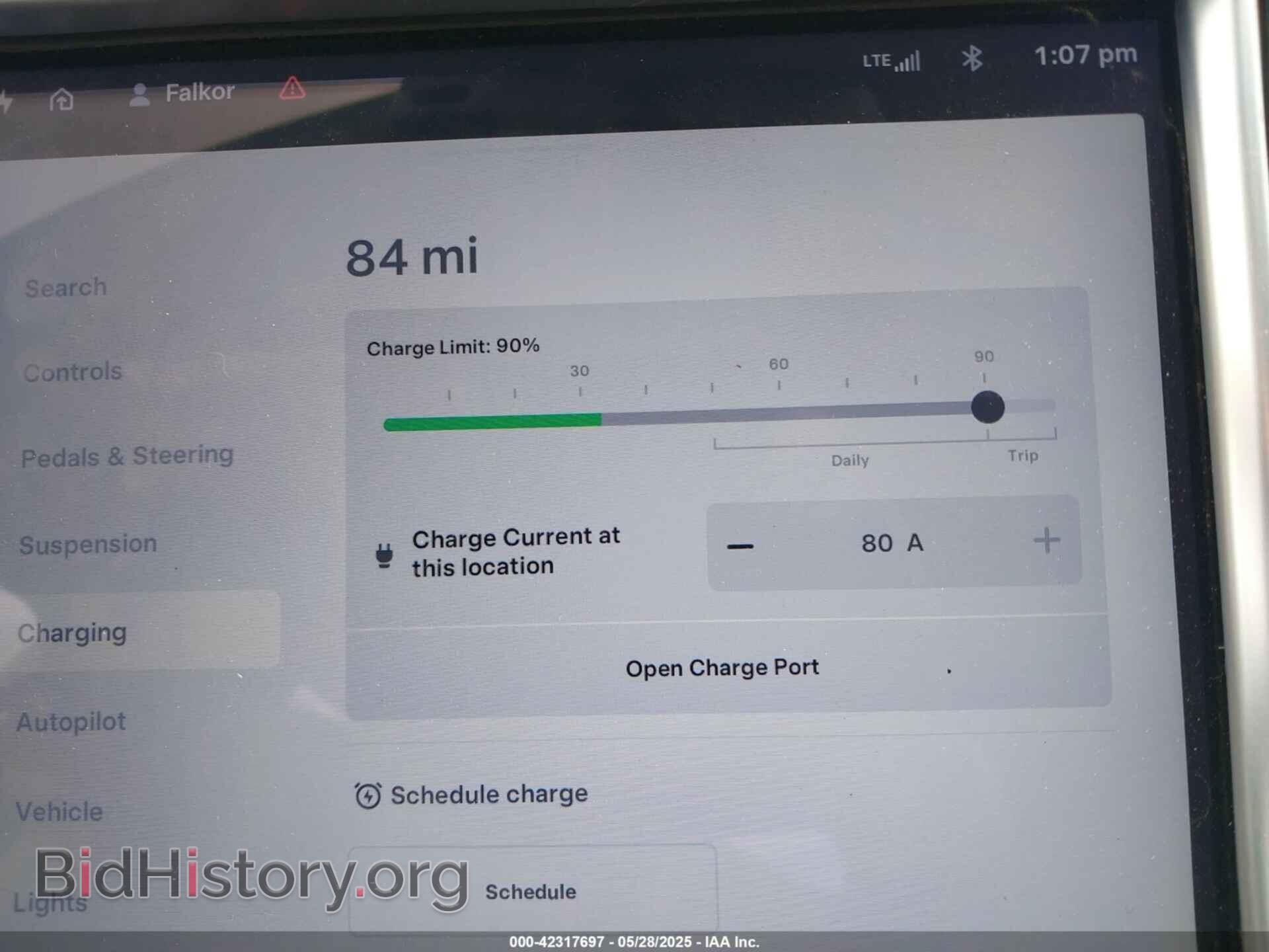 2015 TESLA MODEL S - VIN: 5YJSA1H23FFP69765 - Фото 4