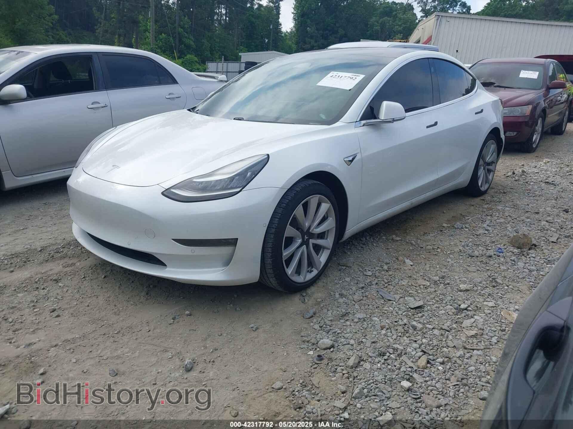 2018 TESLA MODEL 3 - VIN: 5YJ3E1EA4JF164893 - Фото 2