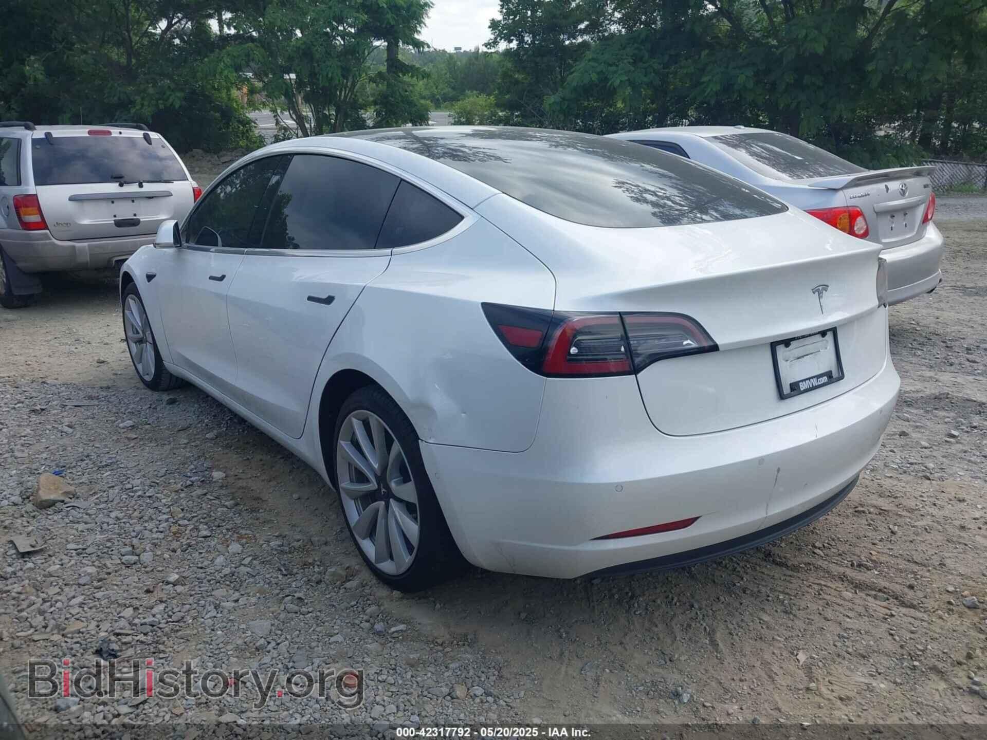2018 TESLA MODEL 3 - VIN: 5YJ3E1EA4JF164893 - Фото 3