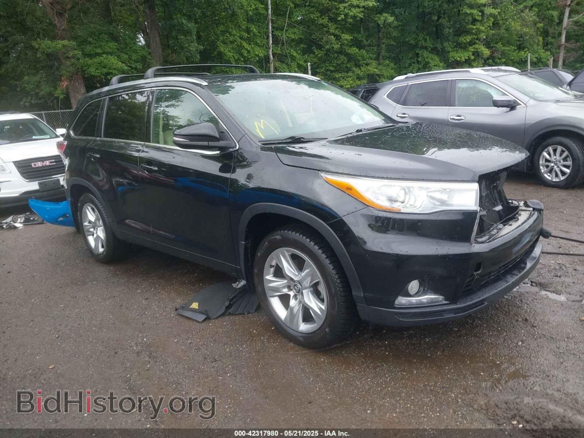 Photo 5TDDKRFH4GS237563 - TOYOTA HIGHLANDER 2016