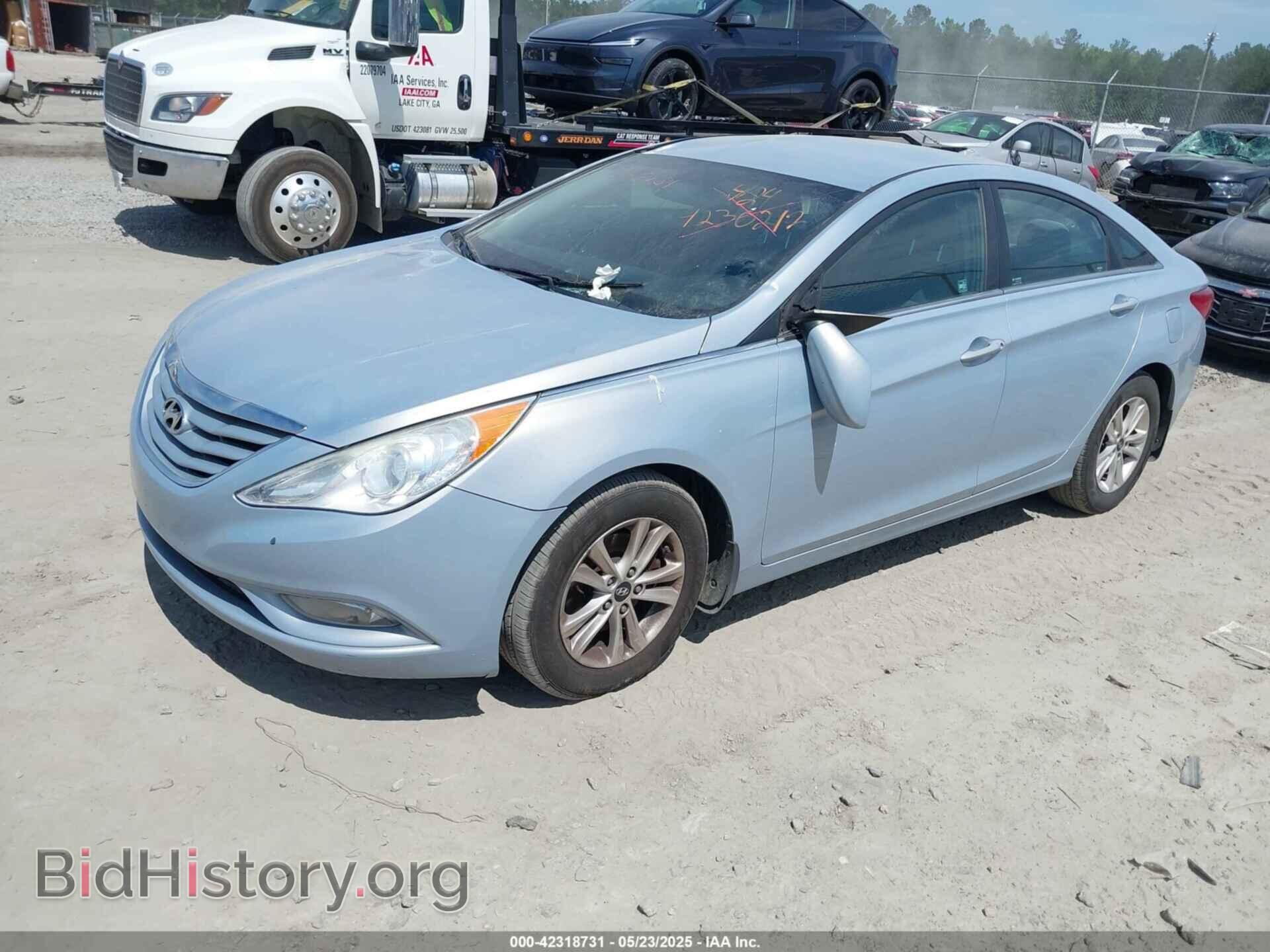 2013 HYUNDAI SONATA - VIN: 5NPEC4AC9DH758828 - Фото 2