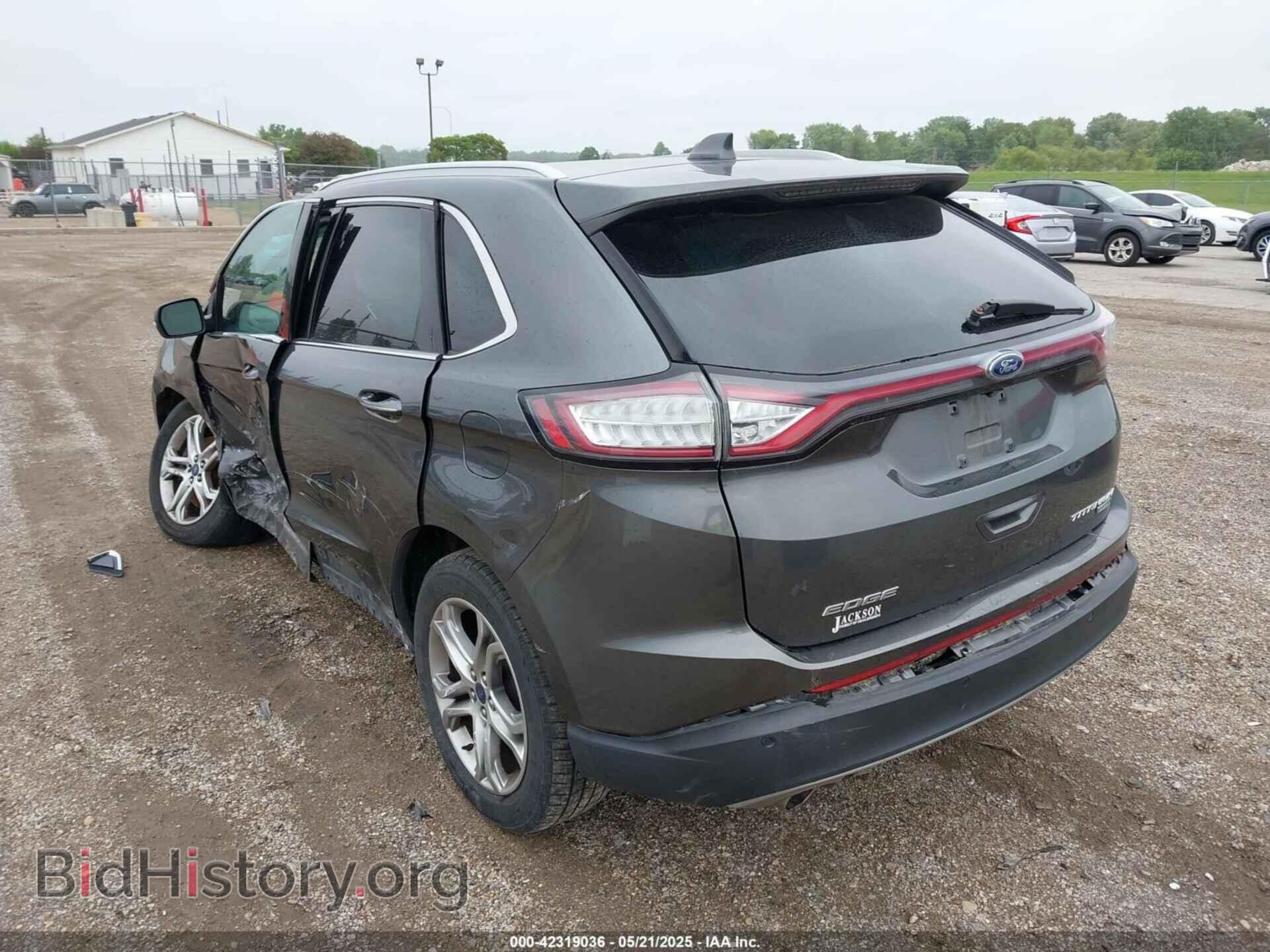 2015 FORD EDGE - VIN: 2FMTK4K9XFBB10311 - Фото 3