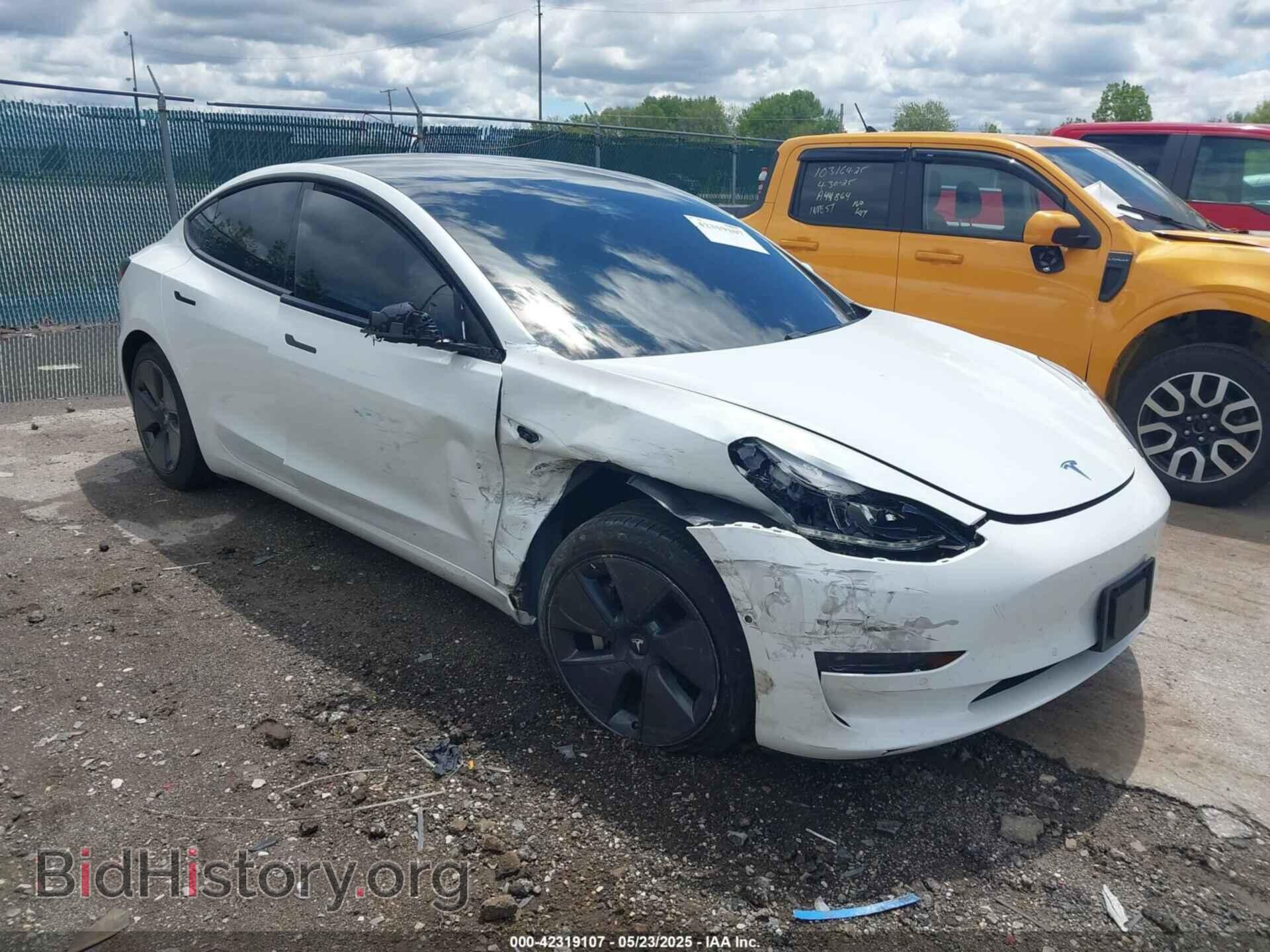 Фотография 5YJ3E1EA3MF060027 - TESLA MODEL 3 2021