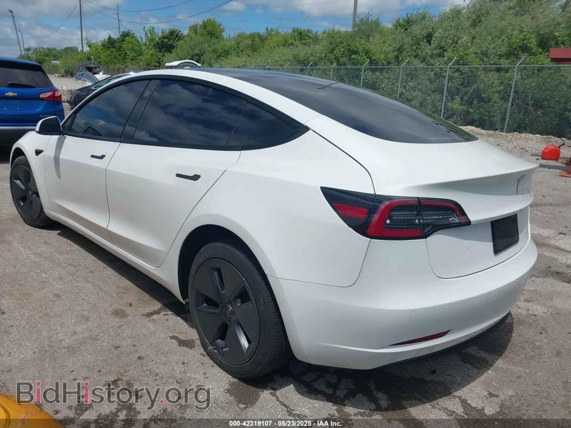2021 TESLA MODEL 3 - VIN: 5YJ3E1EA3MF060027 - Фото 3