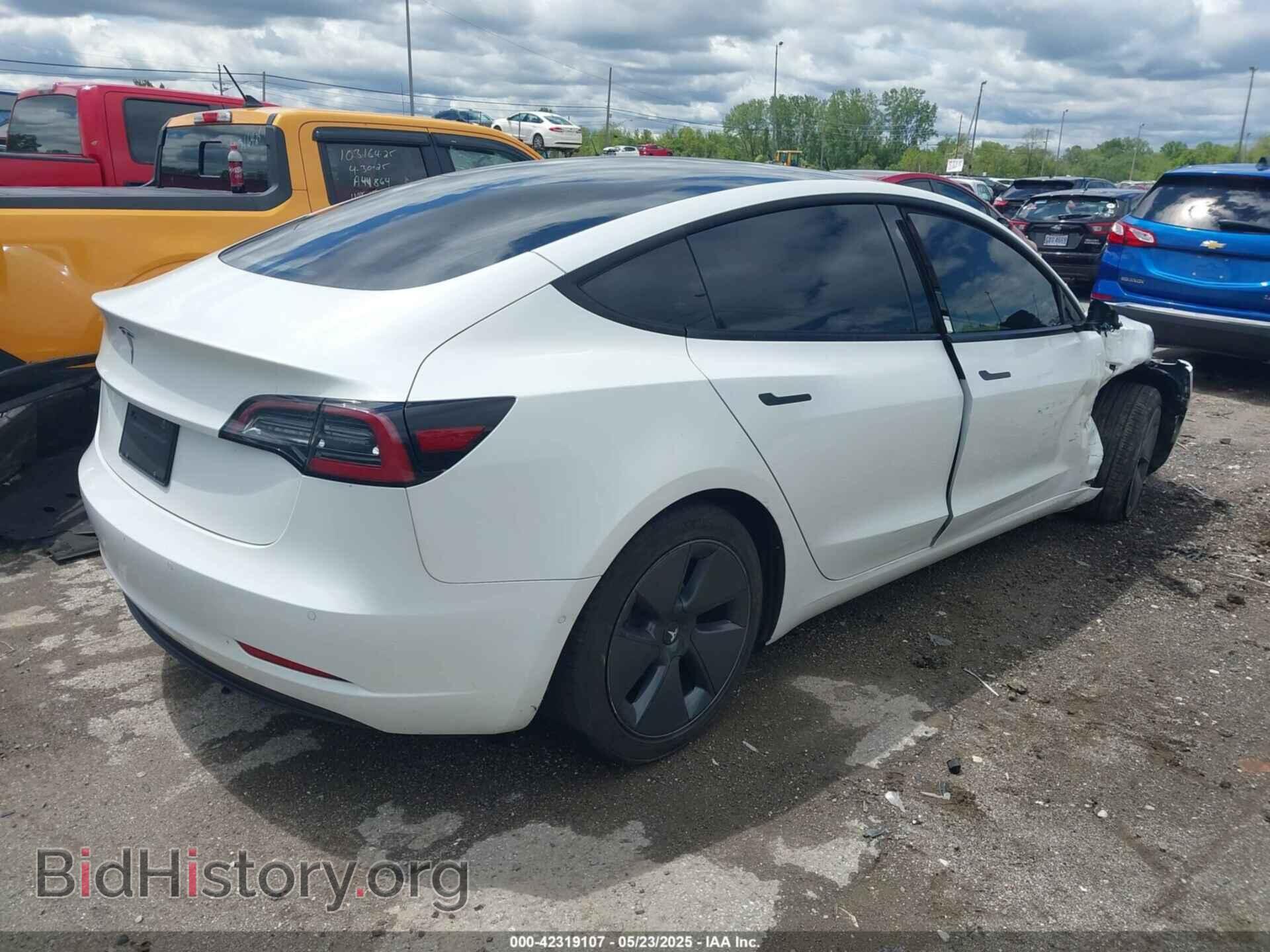 2021 TESLA MODEL 3 - VIN: 5YJ3E1EA3MF060027 - Фото 4