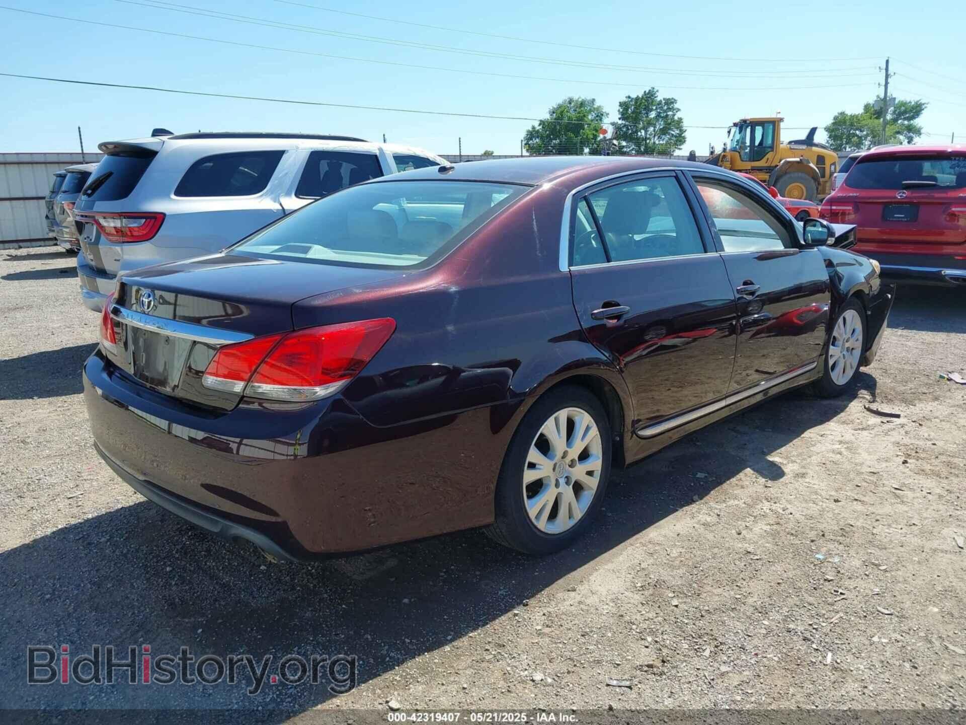 2012 TOYOTA AVALON - VIN: 4T1BK3DB3CU444174 - Фото 4