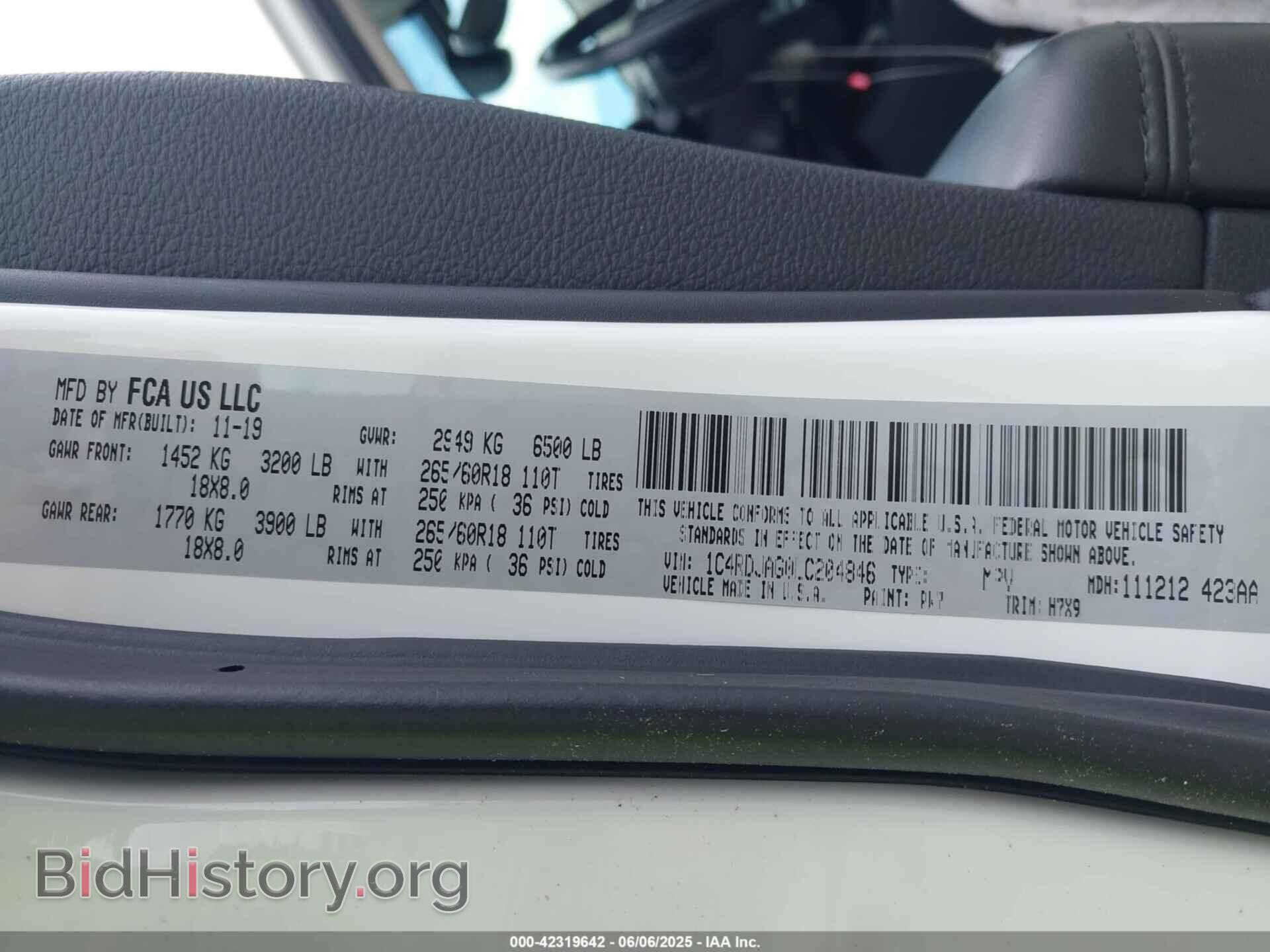 2020 DODGE DURANGO - VIN: 1C4RDJAG0LC204846 - Фото 9