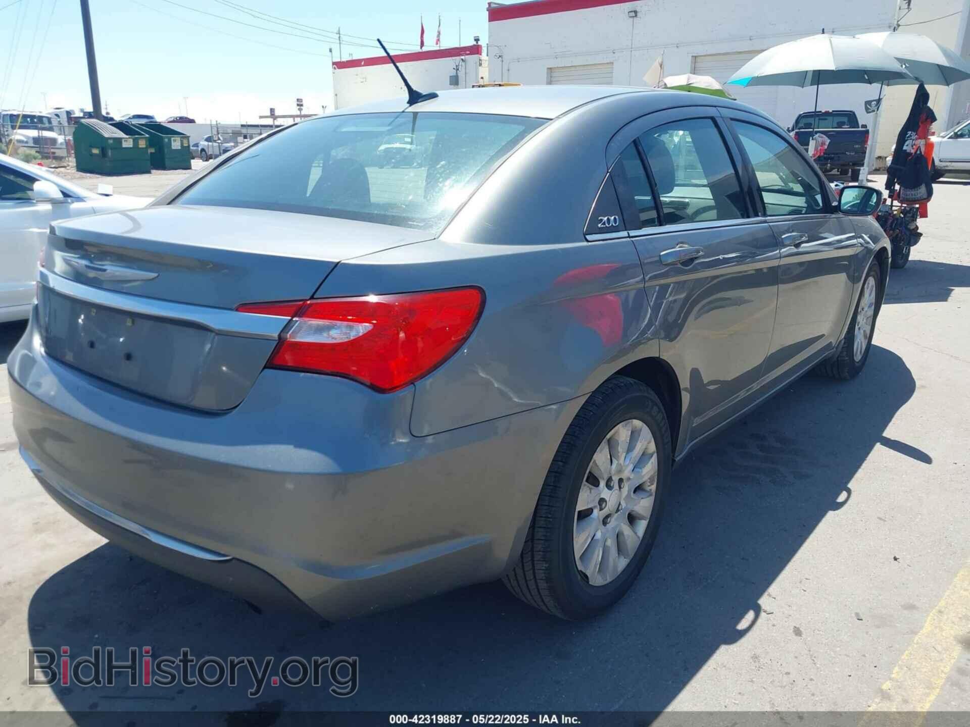 2012 CHRYSLER 200 - VIN: 1C3CCBAB4CN167098 - Фото 4