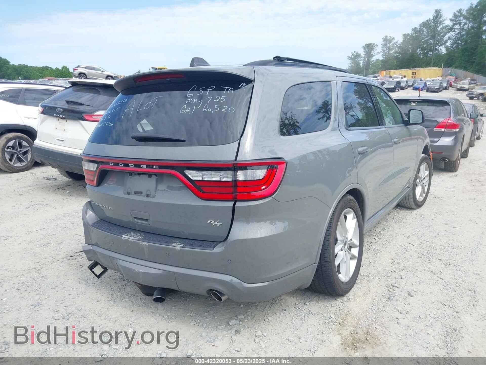 2023 DODGE DURANGO - VIN: 1C4SDHCT1PC616557 - Фото 4