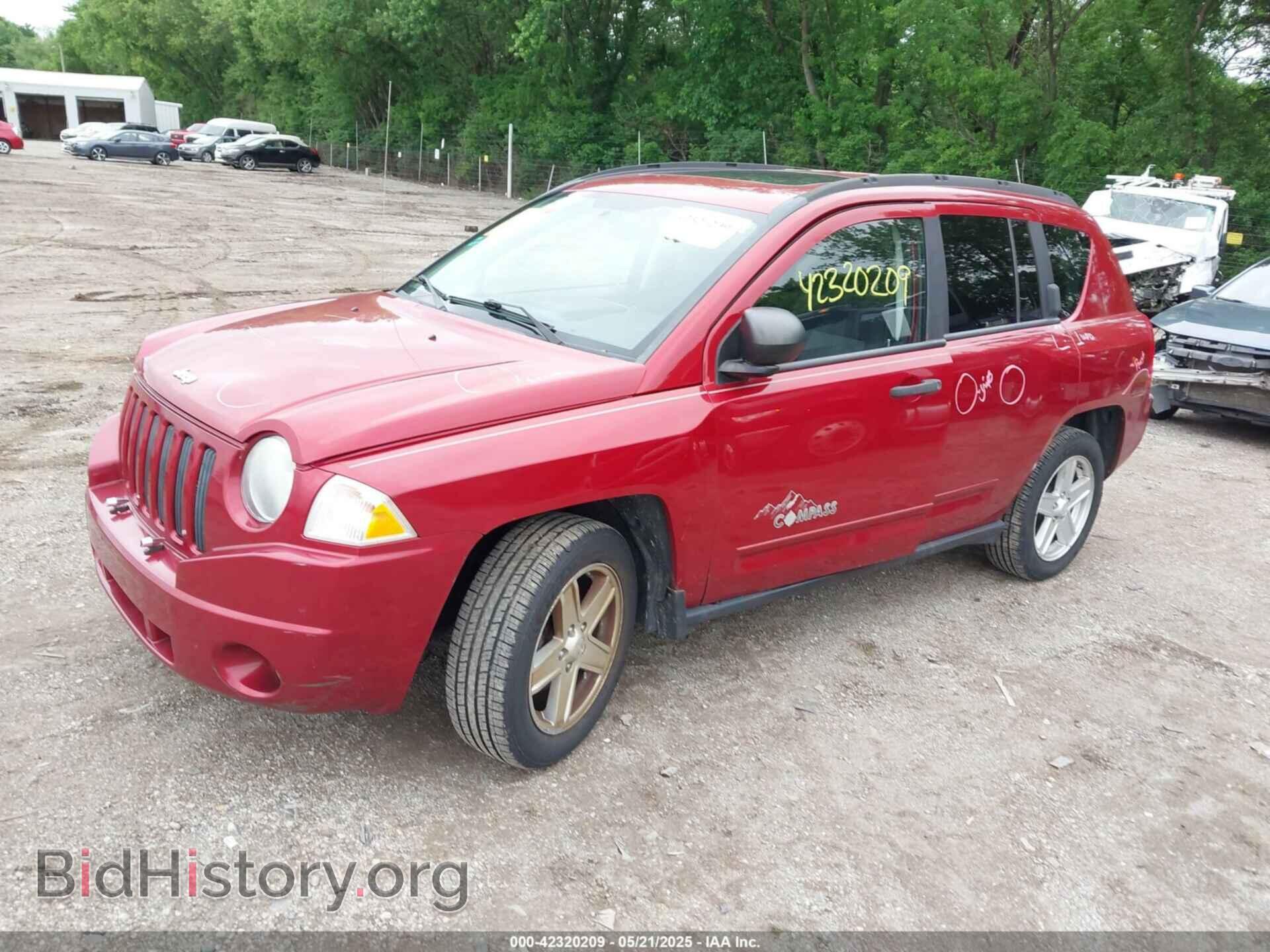 2008 JEEP COMPASS - VIN: 1J8FF47W18D728594 - Фото 2