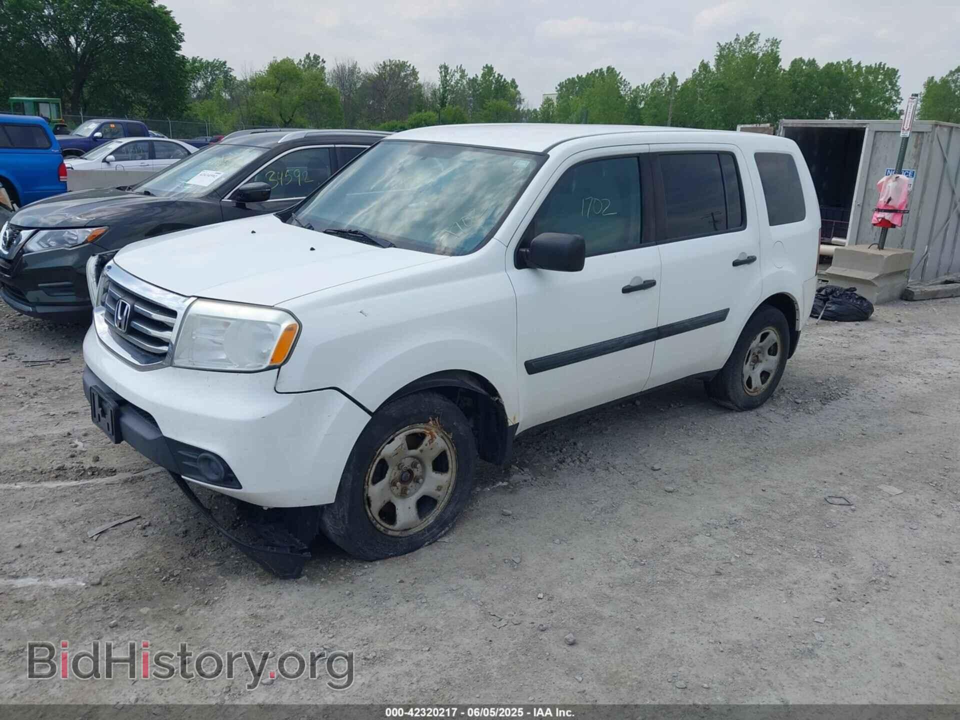 2014 HONDA PILOT - VIN: 5FNYF4H27EB025811 - Фото 2