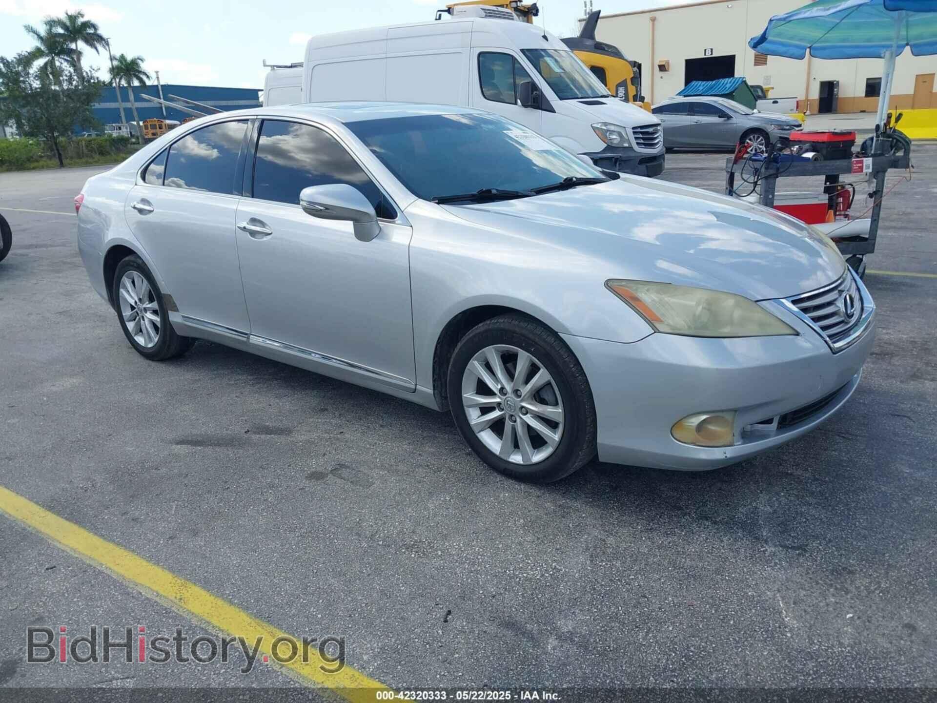 Photo JTHBK1EG1A2401642 - LEXUS ES 350 2010