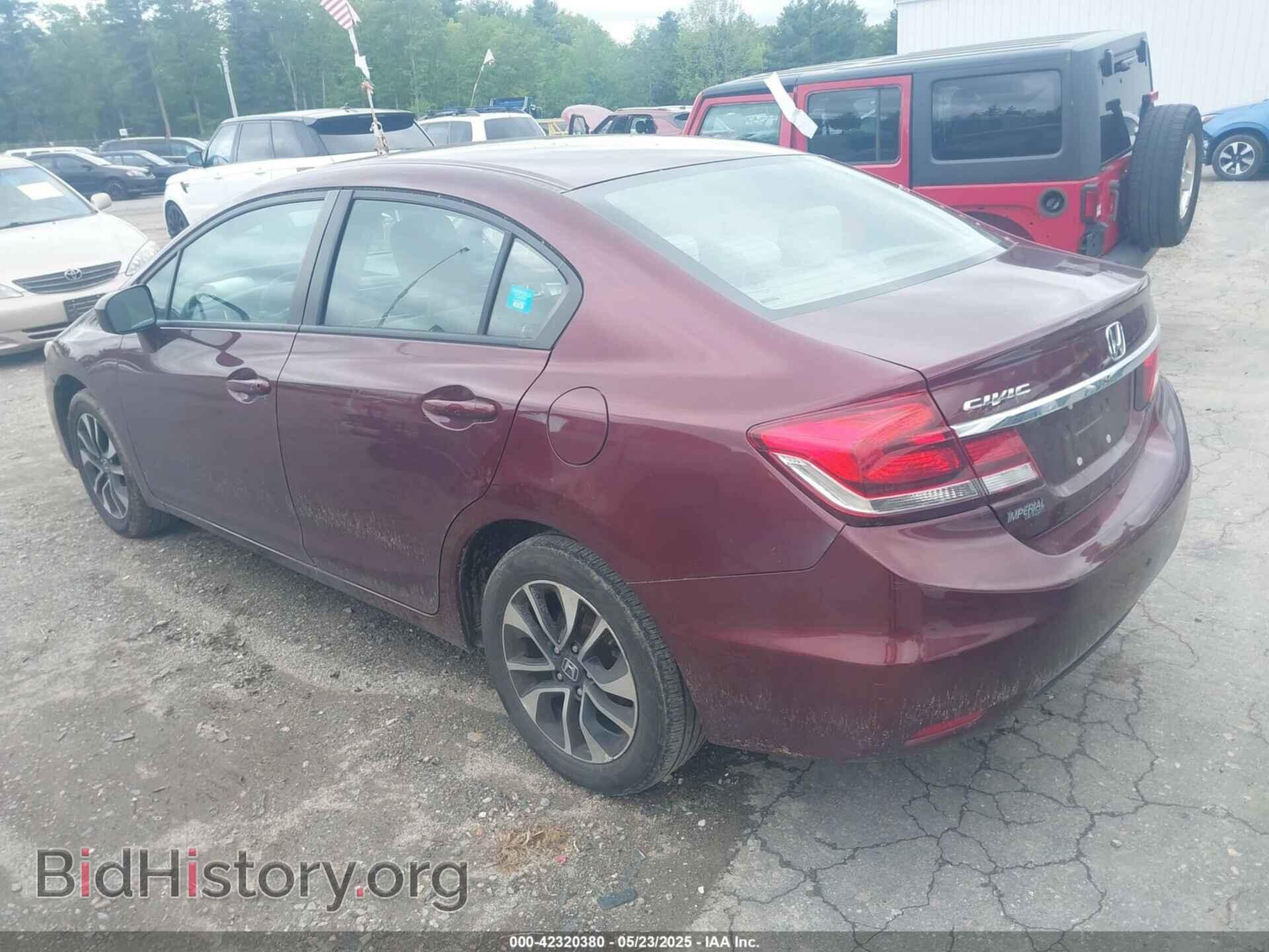 2014 HONDA CIVIC - VIN: 19XFB2F88EE208672 - Фото 3