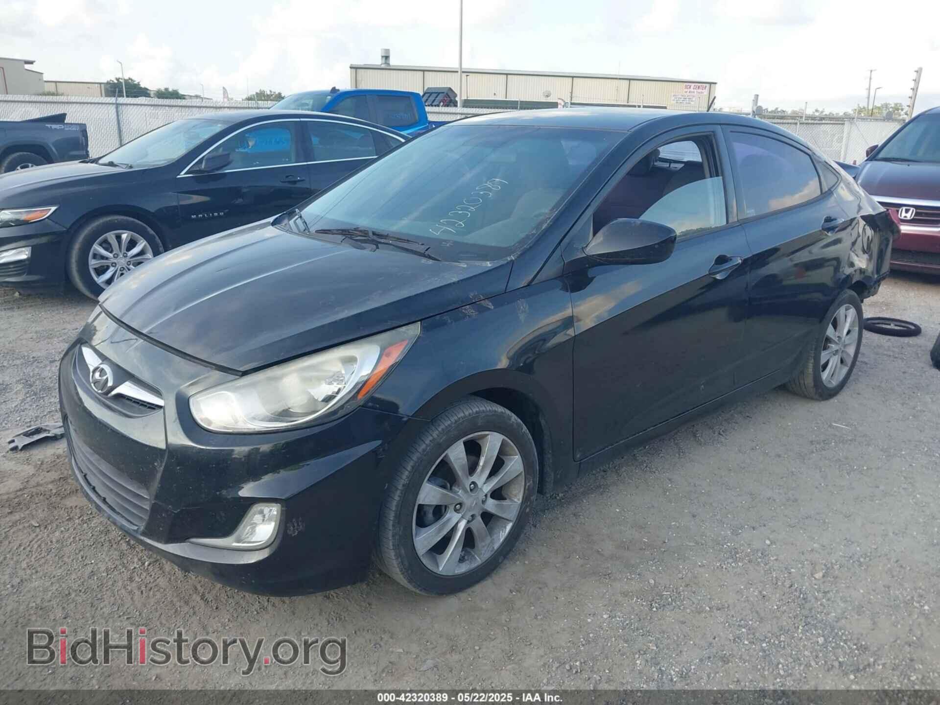 2012 HYUNDAI ACCENT - VIN: KMHCU4AE6CU227897 - Фото 2