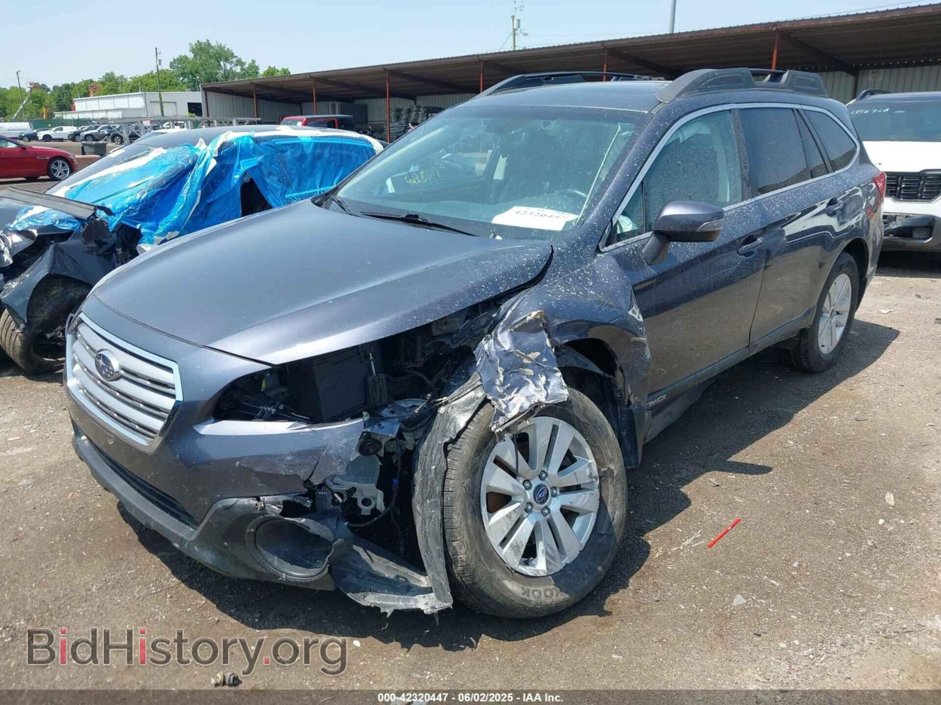 2015 SUBARU OUTBACK - VIN: 4S4BSBHC0F3292507 - Фото 2