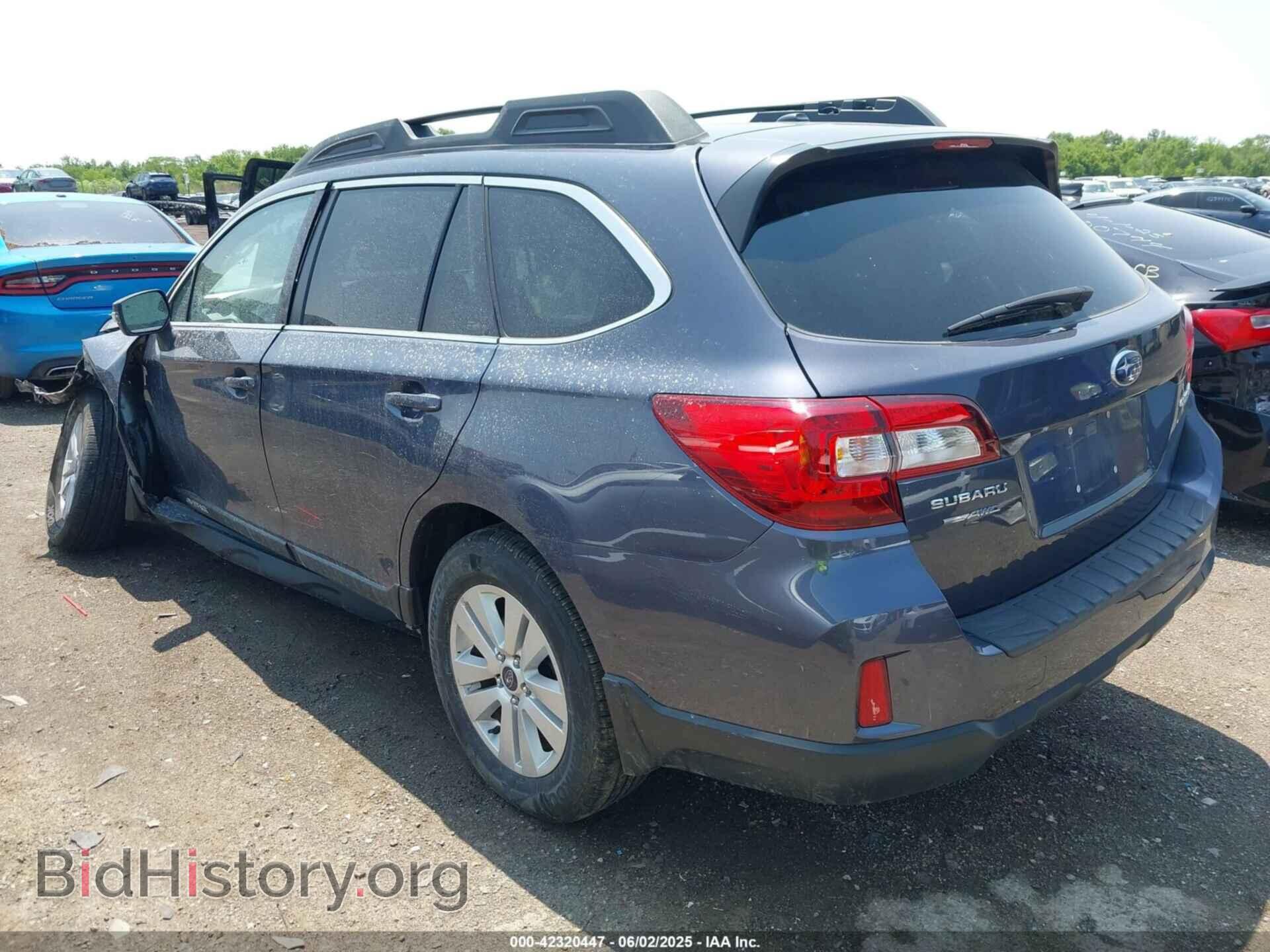 2015 SUBARU OUTBACK - VIN: 4S4BSBHC0F3292507 - Фото 3