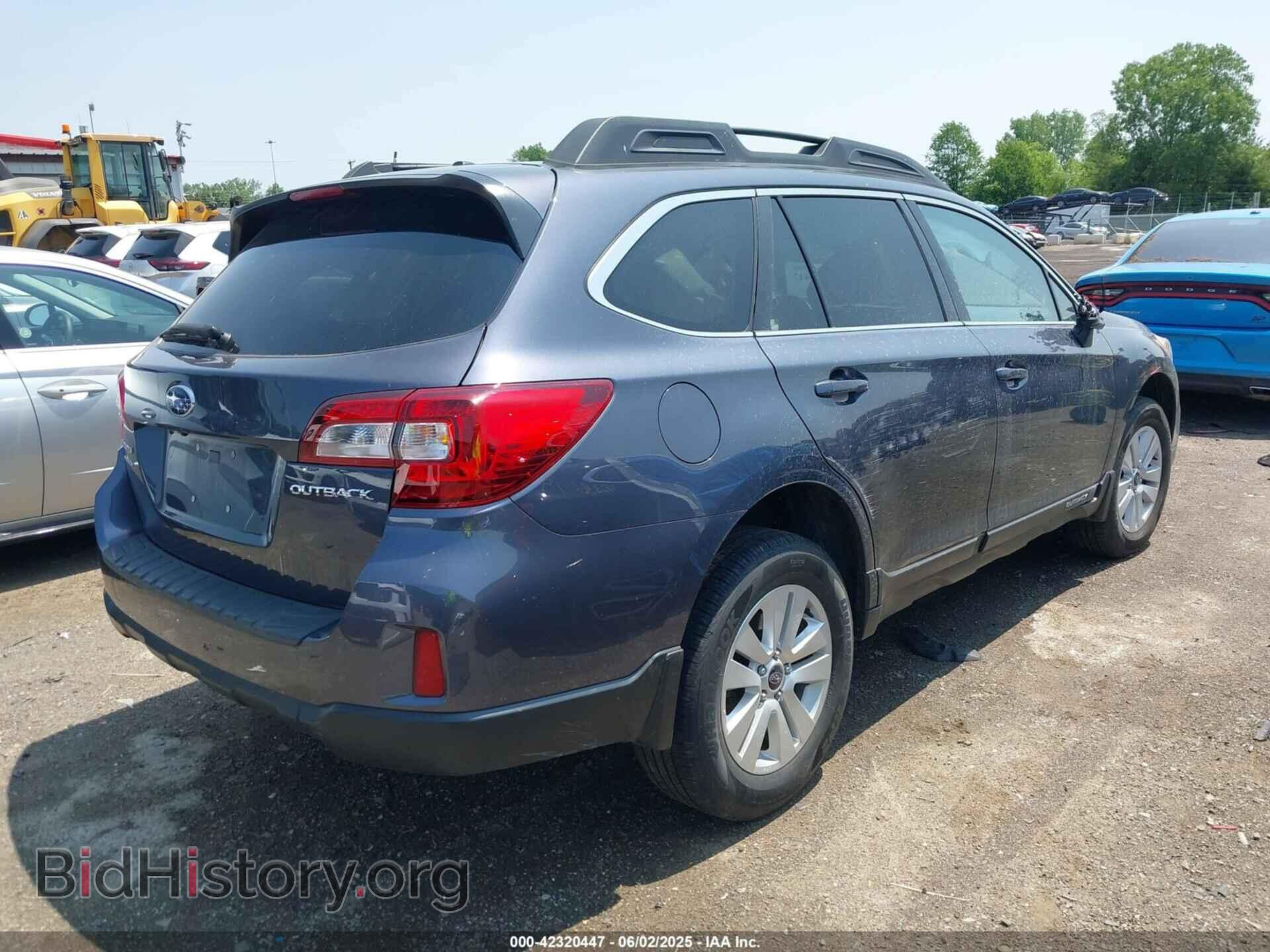 2015 SUBARU OUTBACK - VIN: 4S4BSBHC0F3292507 - Фото 4