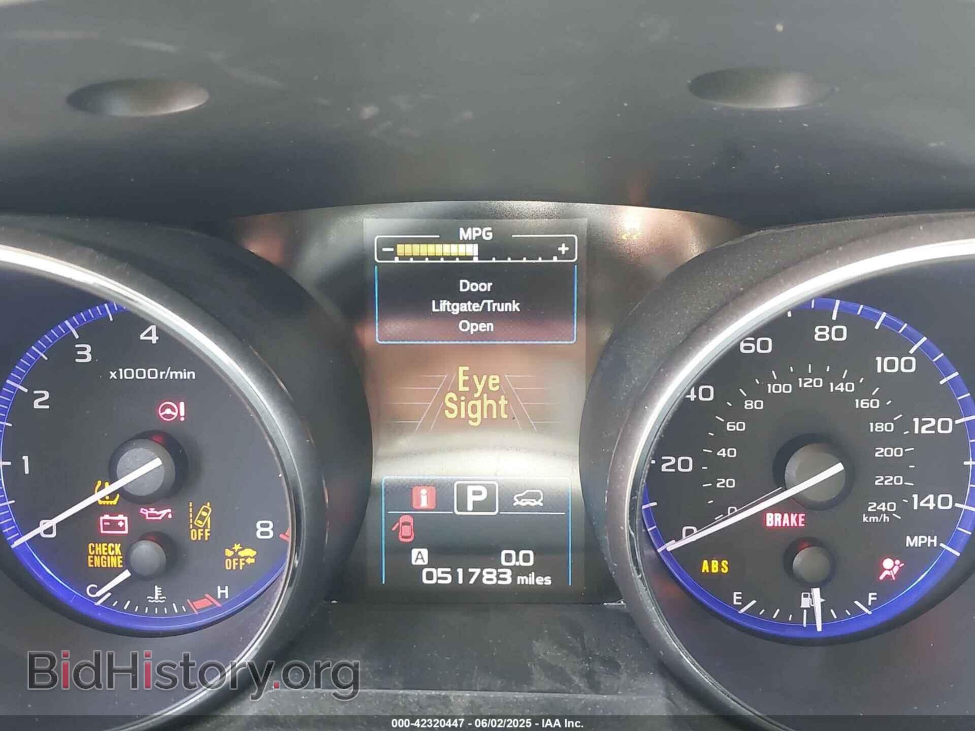 2015 SUBARU OUTBACK - VIN: 4S4BSBHC0F3292507 - Фото 7