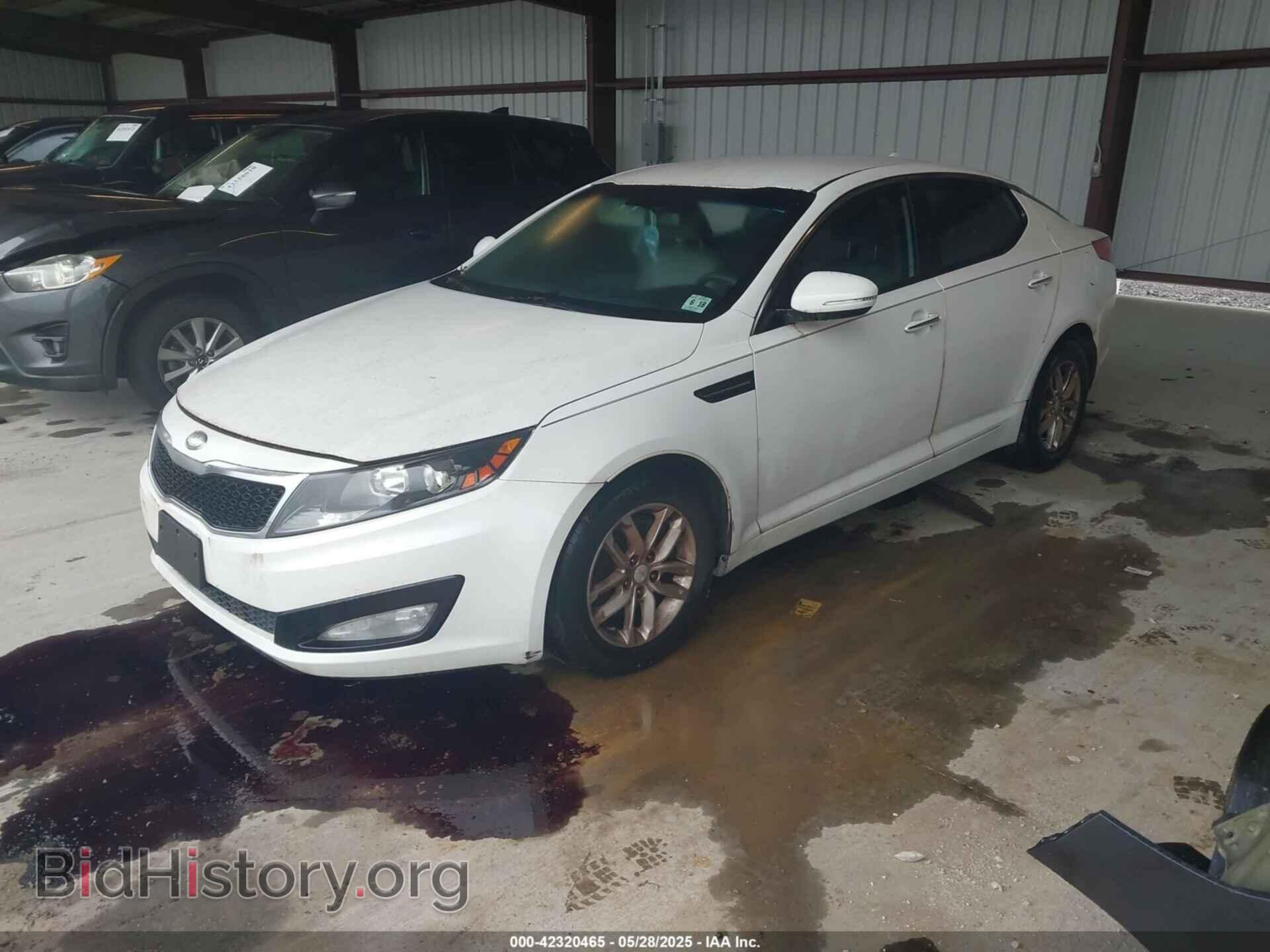 2013 KIA OPTIMA - VIN: KNAGM4A72D5395536 - Фото 2