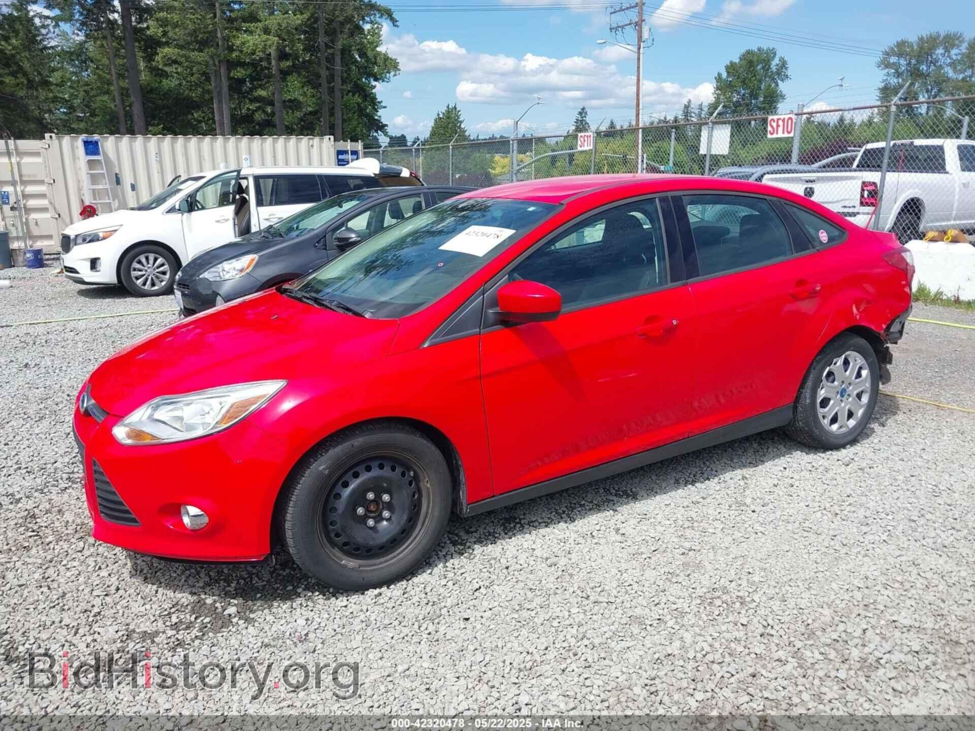 2012 FORD FOCUS - VIN: 1FAHP3F23CL196937 - Фото 2