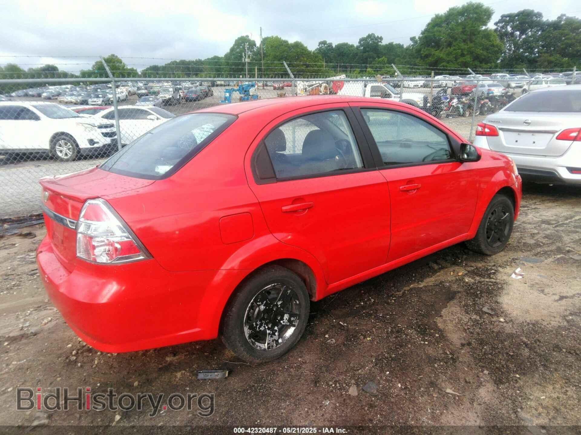 2011 CHEVROLET AVEO - VIN: KL1TD5DE4BB148168 - Фото 4