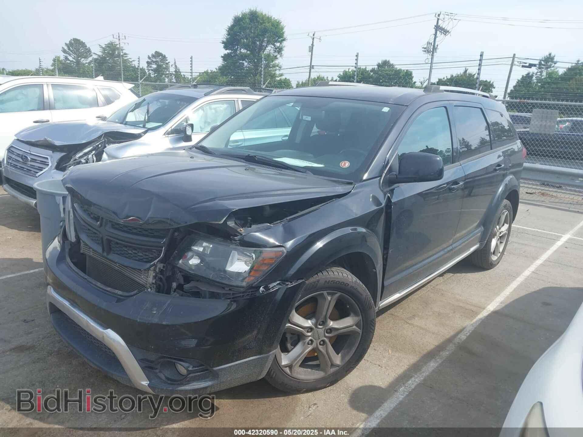 2017 DODGE JOURNEY - VIN: 3C4PDCGG1HT554945 - Фото 2