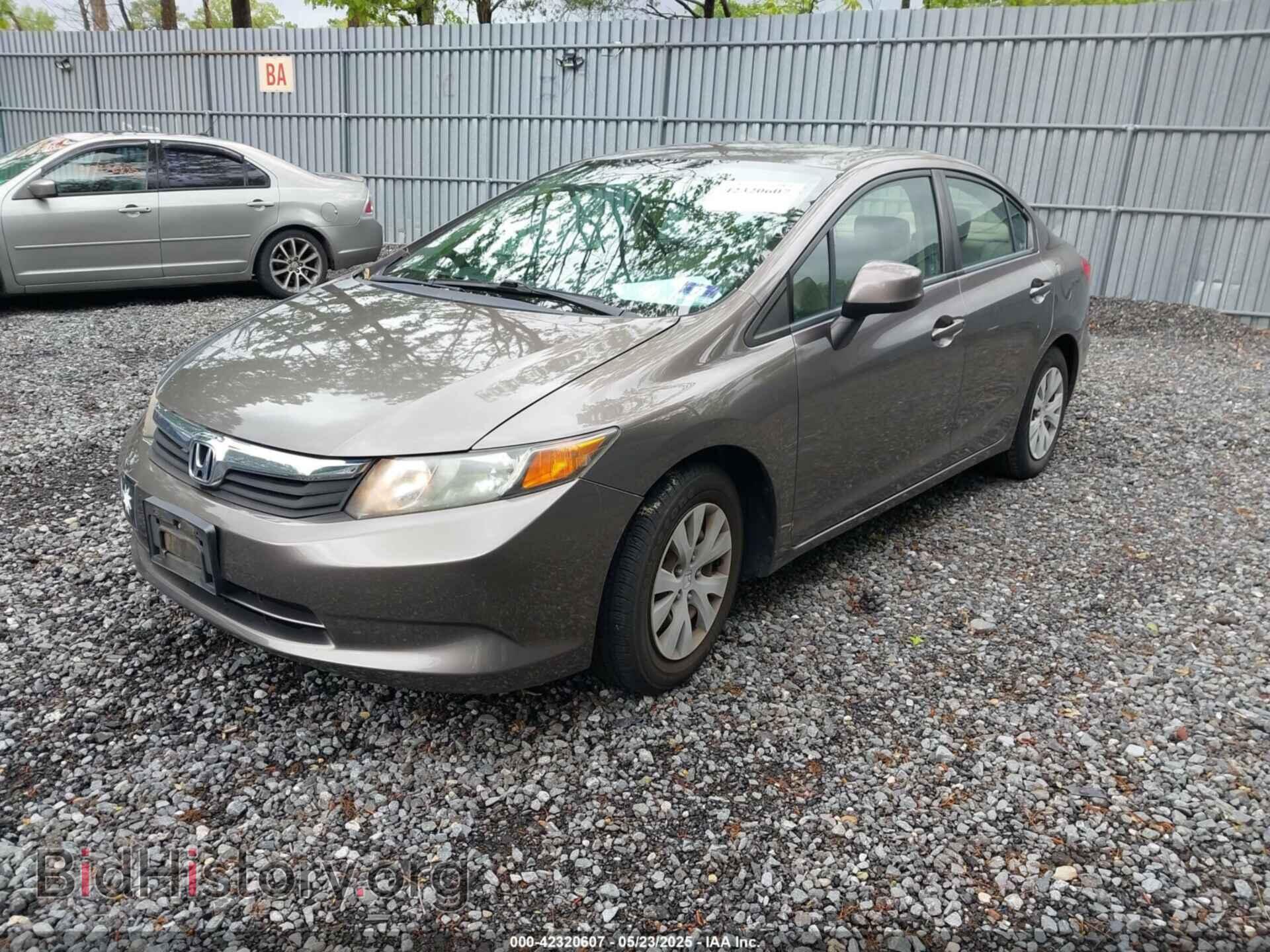 2012 HONDA CIVIC - VIN: JHMFB2F59CS003182 - Фото 2