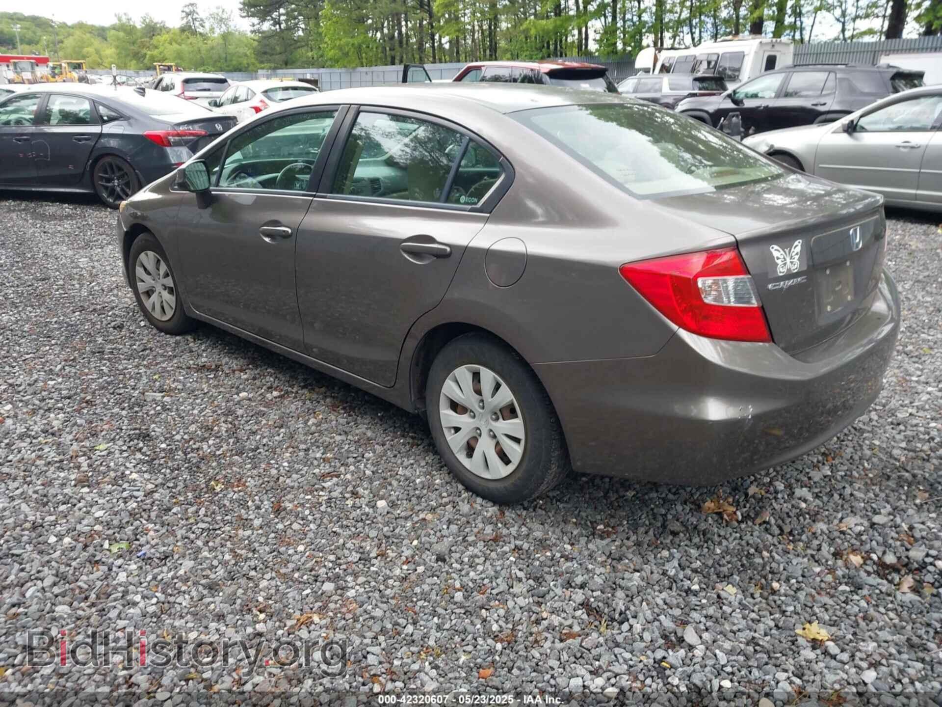 2012 HONDA CIVIC - VIN: JHMFB2F59CS003182 - Фото 3