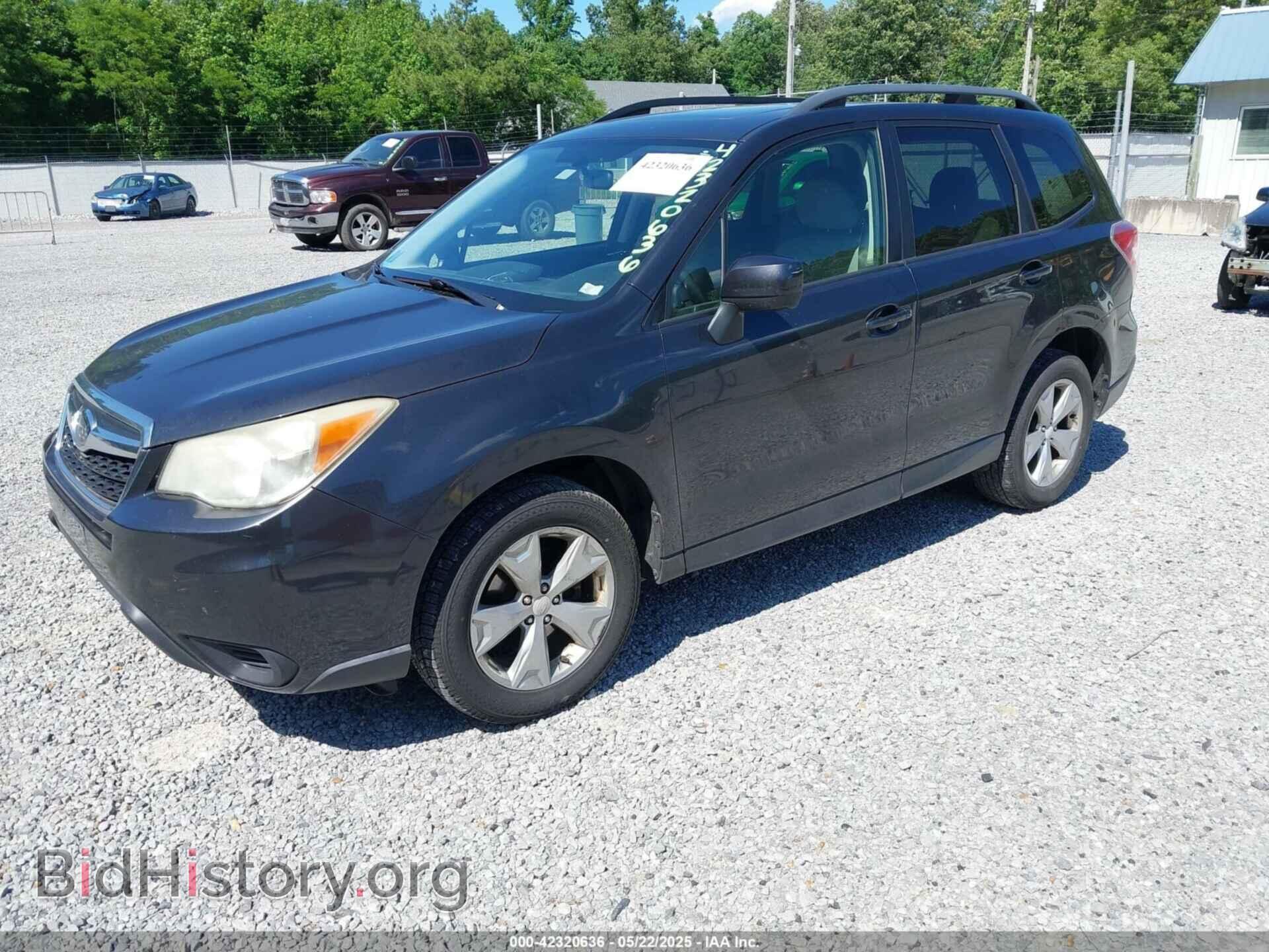 2014 SUBARU FORESTER - VIN: JF2SJAEC4EH547409 - Фото 2
