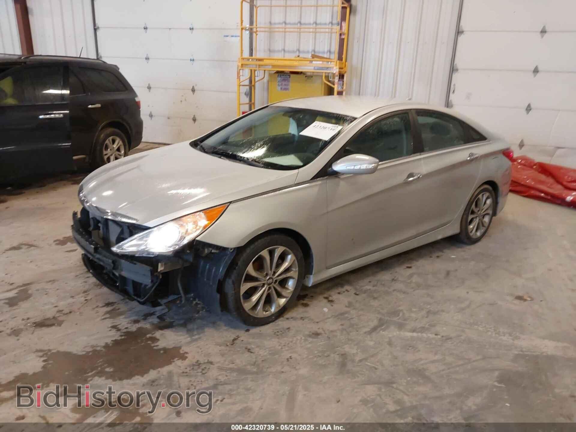 2014 HYUNDAI SONATA - VIN: 5NPEC4AC0EH895058 - Фото 2