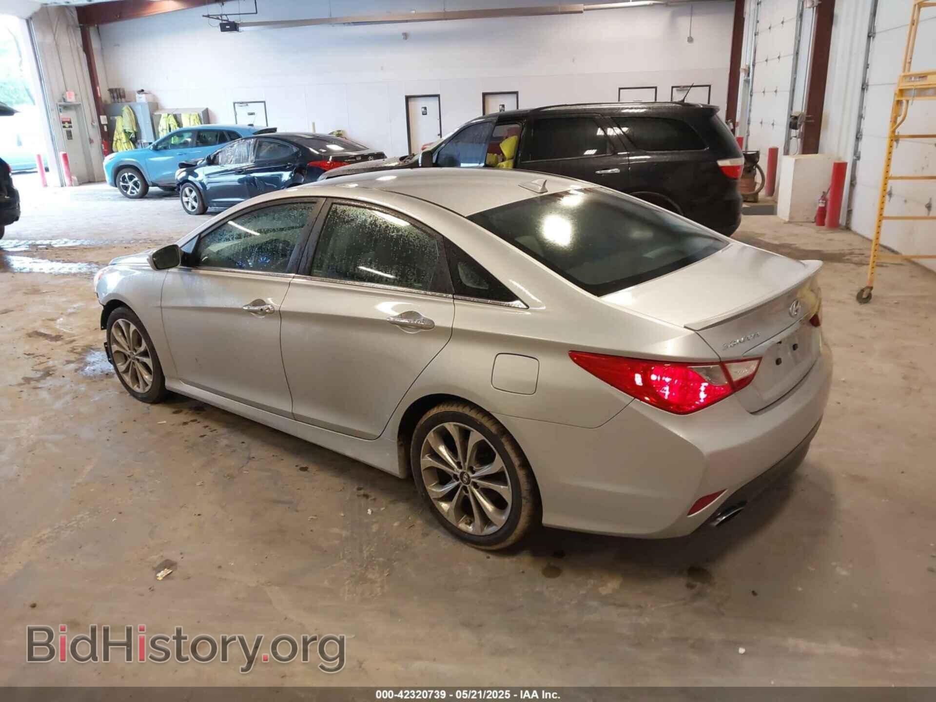 2014 HYUNDAI SONATA - VIN: 5NPEC4AC0EH895058 - Фото 3