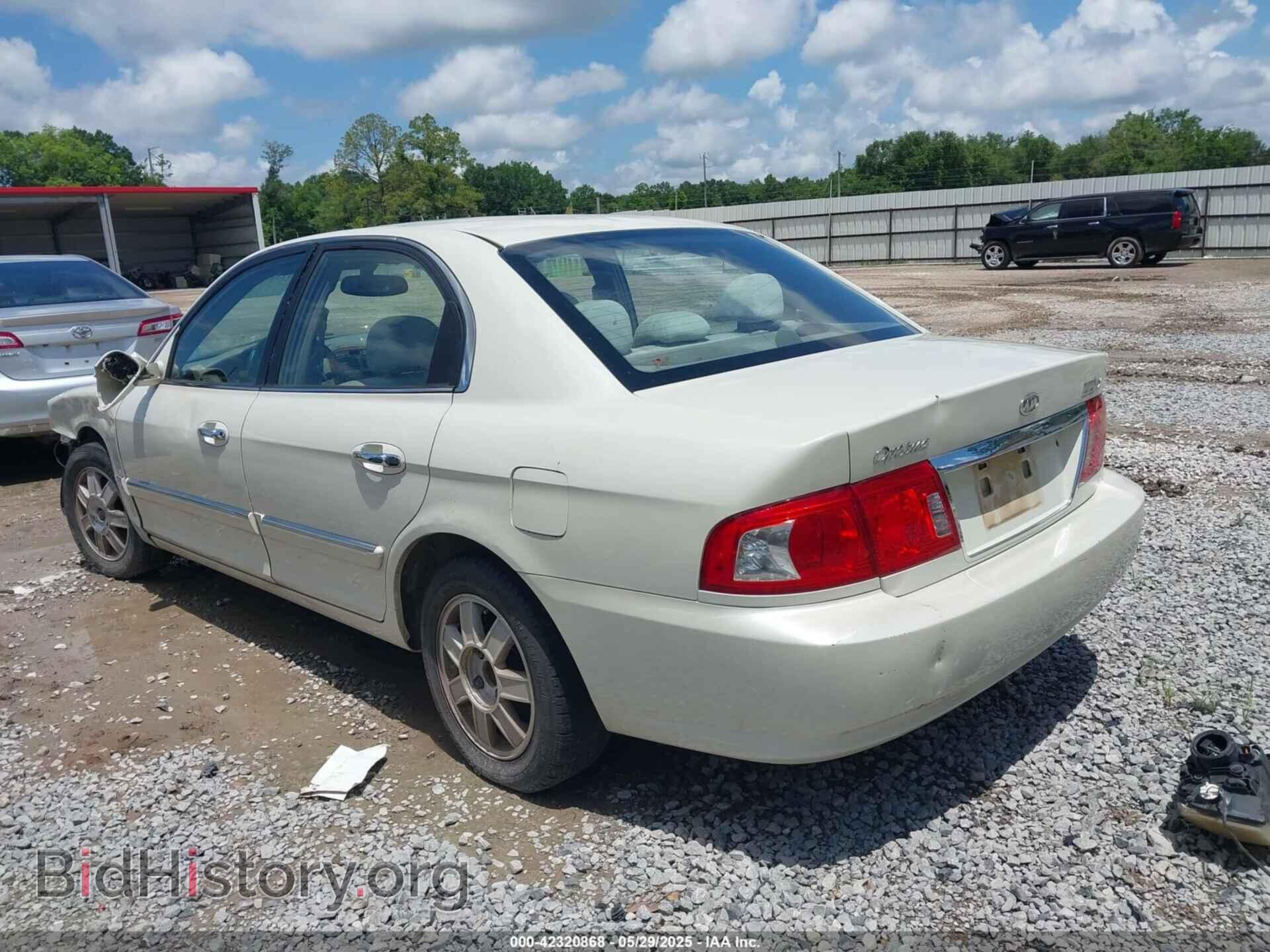 2005 KIA OPTIMA - VIN: KNAGD126X55404022 - Фото 3