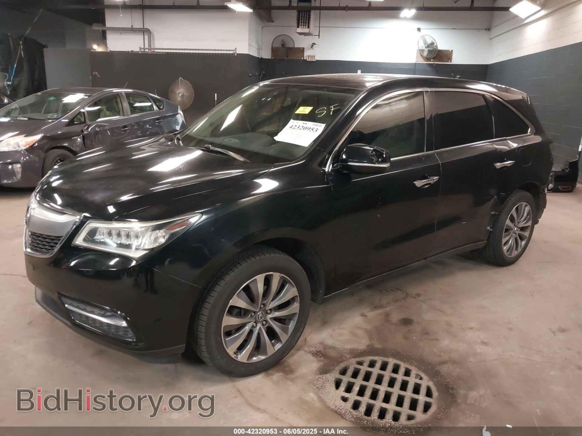 2014 ACURA MDX - VIN: 5FRYD3H49EB018598 - Фото 2