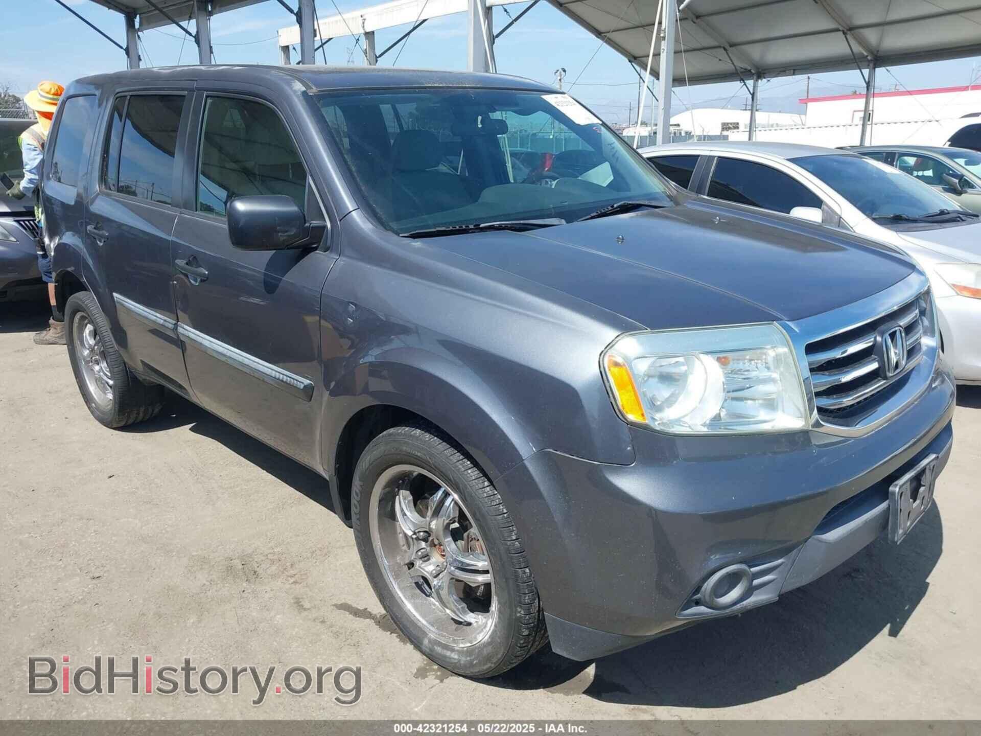 Фотография 5FNYF3H29DB006492 - HONDA PILOT 2013