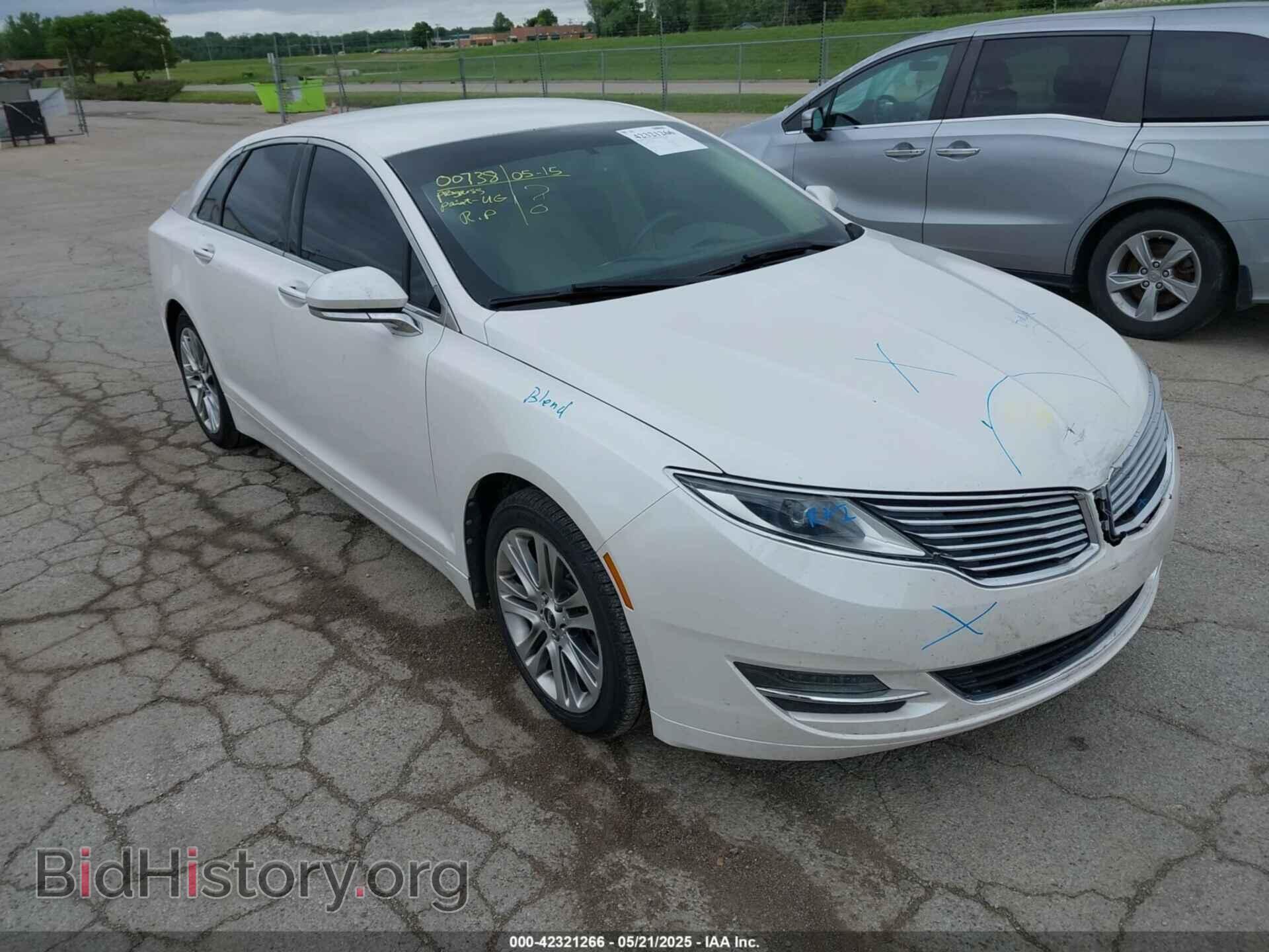 Фотография 3LN6L2G92DR807218 - LINCOLN MKZ 2013
