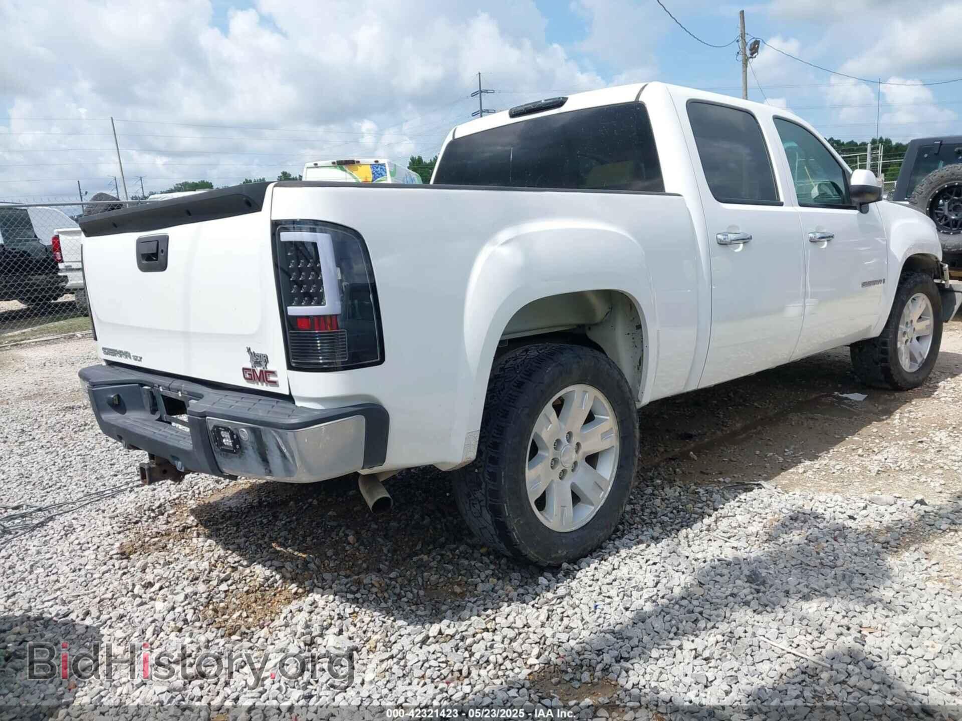 2007 GMC SIERRA 1500 - VIN: 3GTEC13J37G501221 - Фото 4