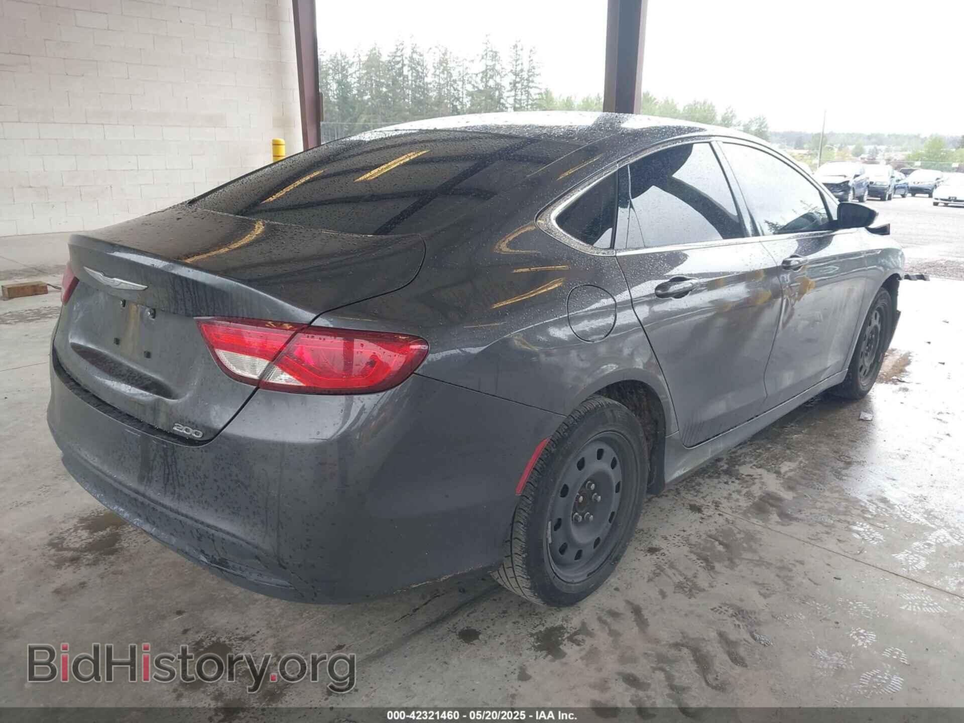 2016 CHRYSLER 200 - VIN: 1C3CCCFB5GN122286 - Фото 4