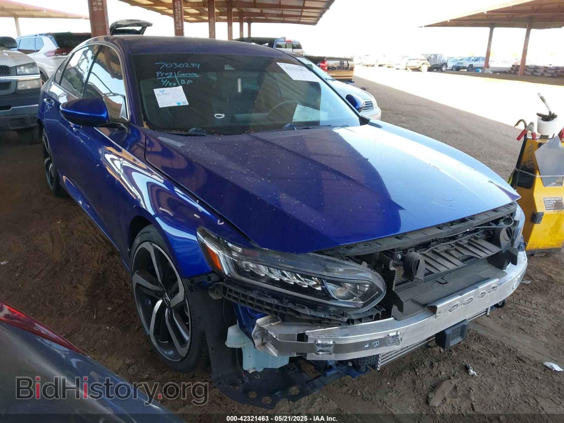 Photo 1HGCV1F30LA147652 - HONDA ACCORD 2020