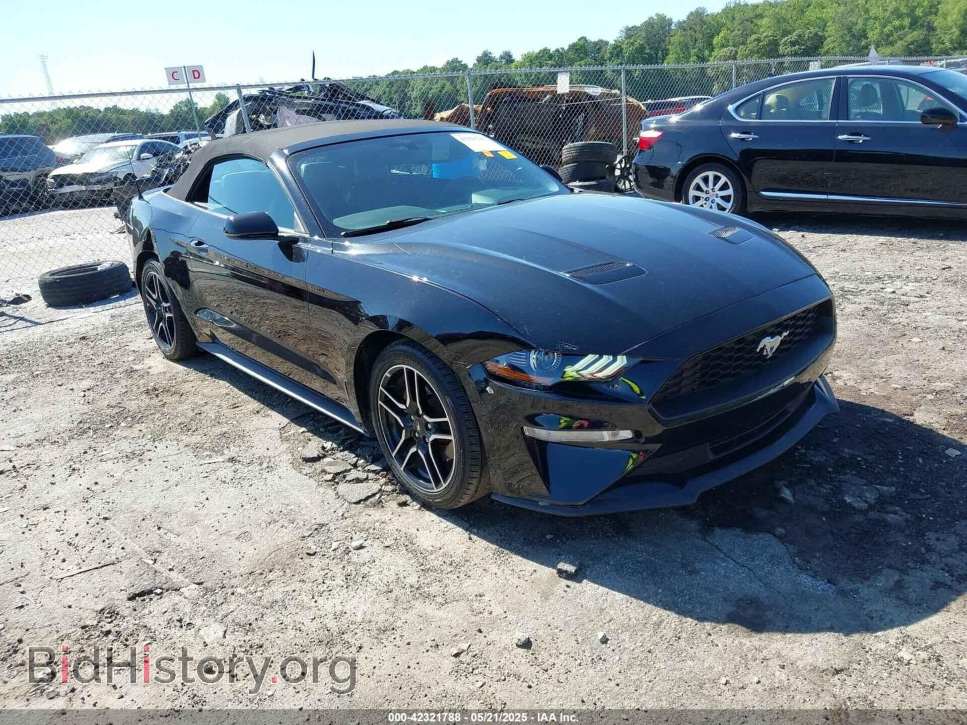 Фотография 1FATP8UH6J5111444 - FORD MUSTANG 2018