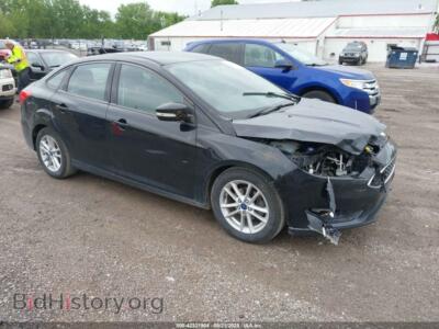 2016 Ford FOCUS SE, черный — VIN 1FADP3F21GL405404, IAAI