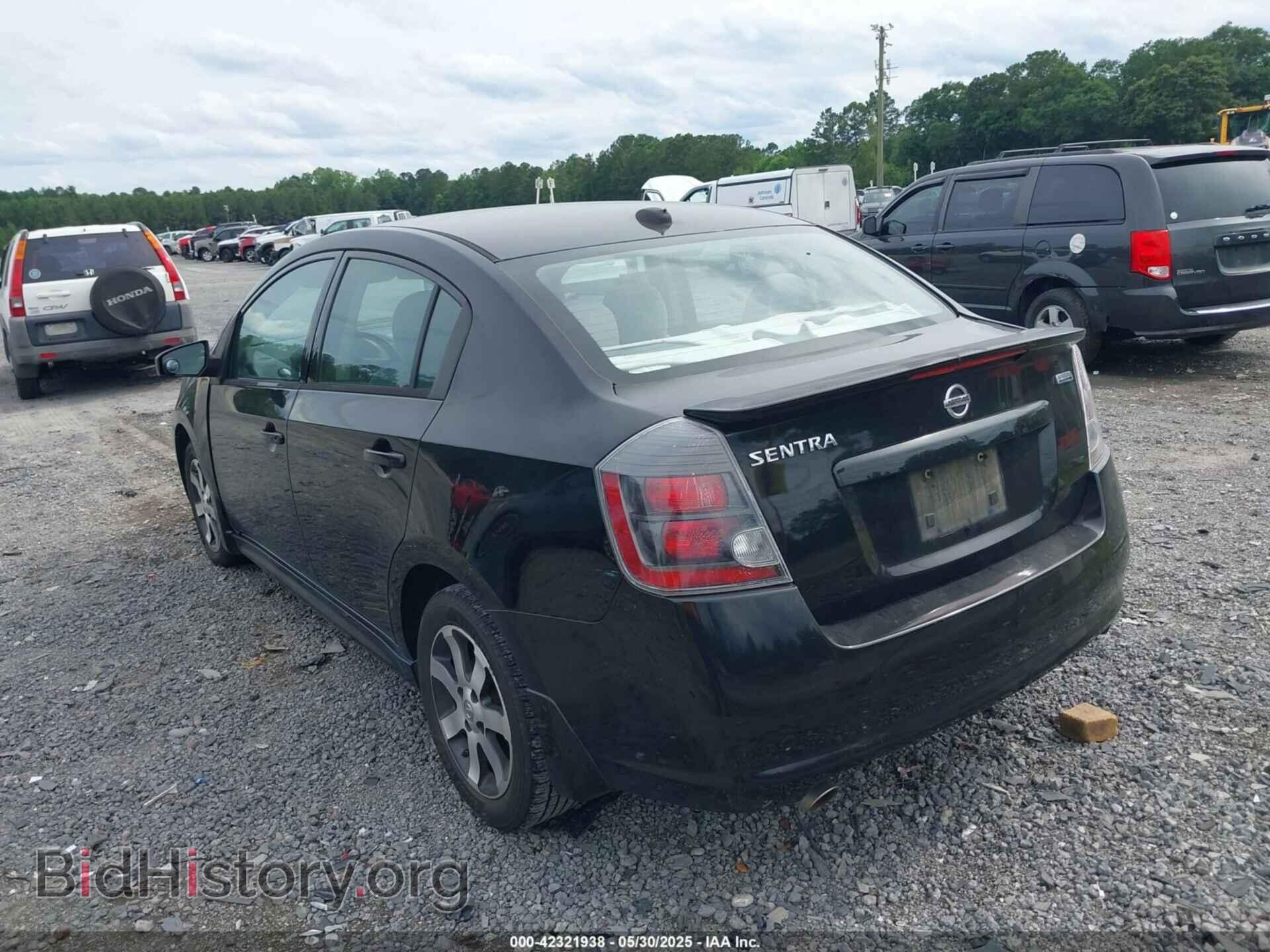2012 NISSAN SENTRA - VIN: 3N1AB6AP1CL624302 - Фото 3