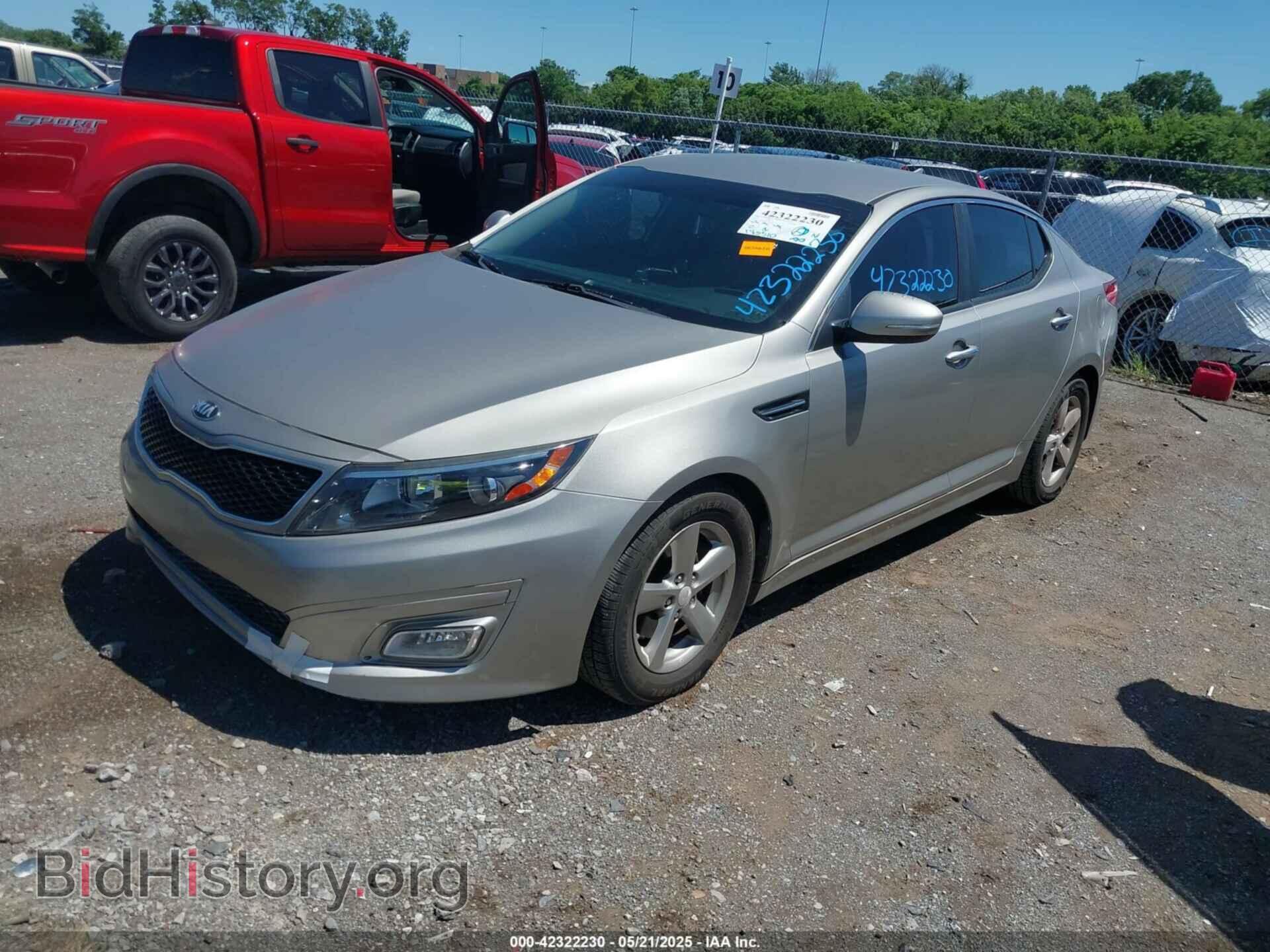 2014 KIA OPTIMA - VIN: KNAGM4A79E5489091 - Фото 2