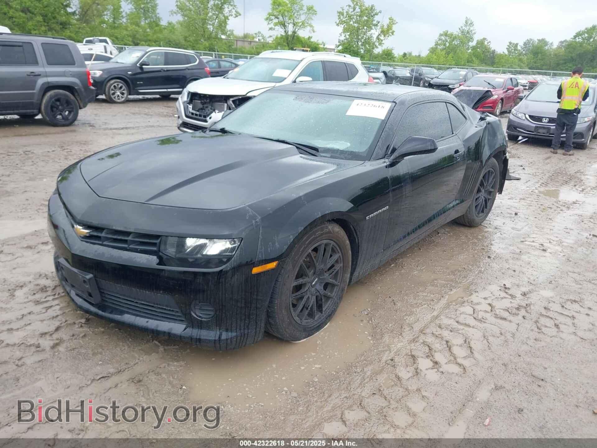 2014 CHEVROLET CAMARO - VIN: 2G1FA1E38E9157636 - Фото 2