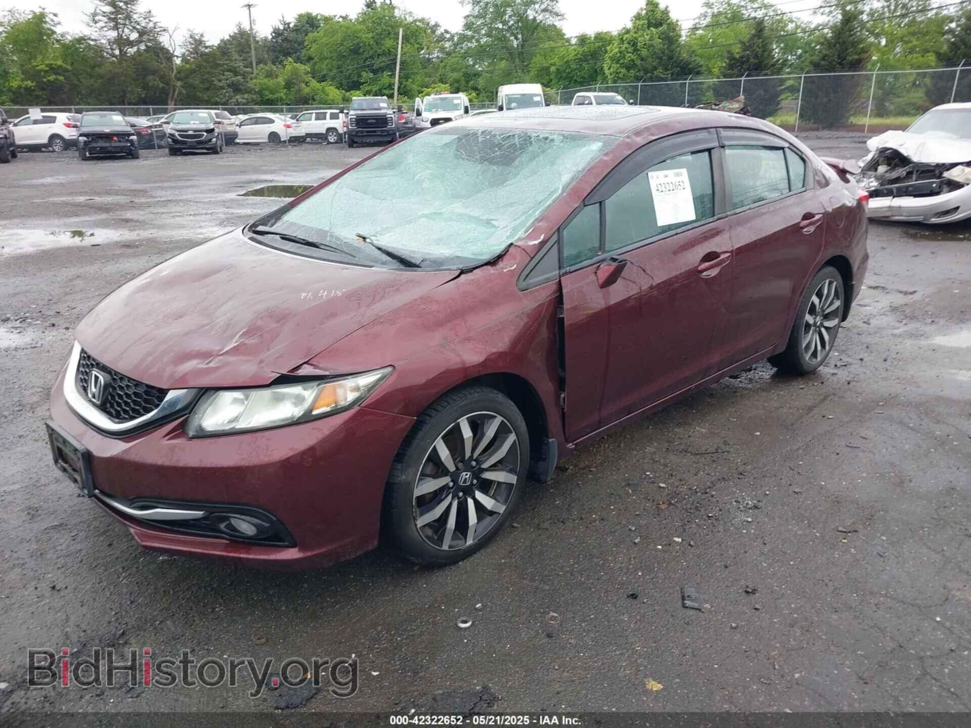 2015 HONDA CIVIC - VIN: 19XFB2F99FE034248 - Фото 2