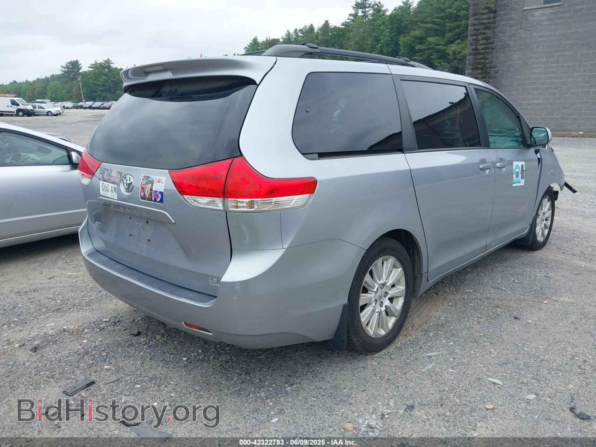 2012 TOYOTA SIENNA - VIN: 5TDJK3DC1CS032185 - Фото 4