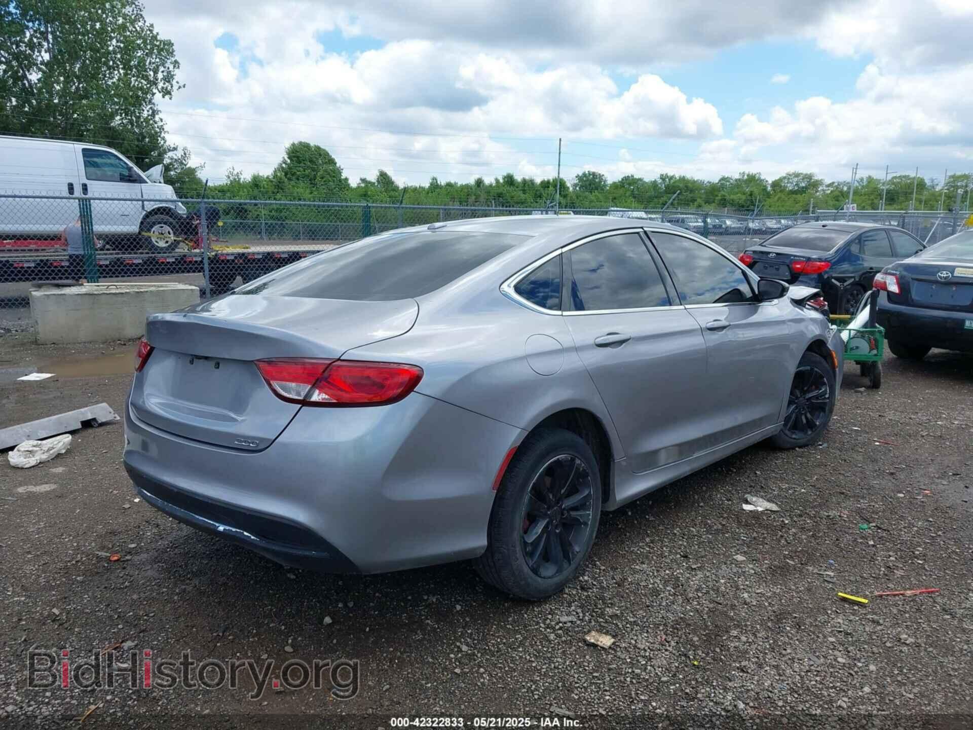 2015 CHRYSLER 200 - VIN: 1C3CCCAB1FN677726 - Фото 4