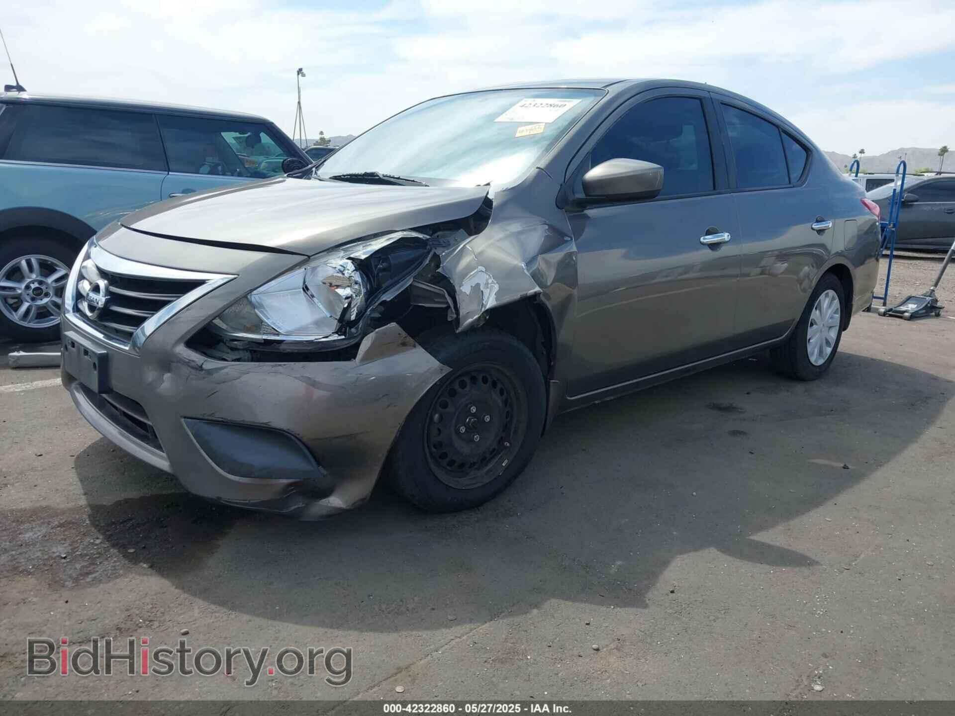 2016 NISSAN VERSA - VIN: 3N1CN7AP1GL869323 - Фото 2