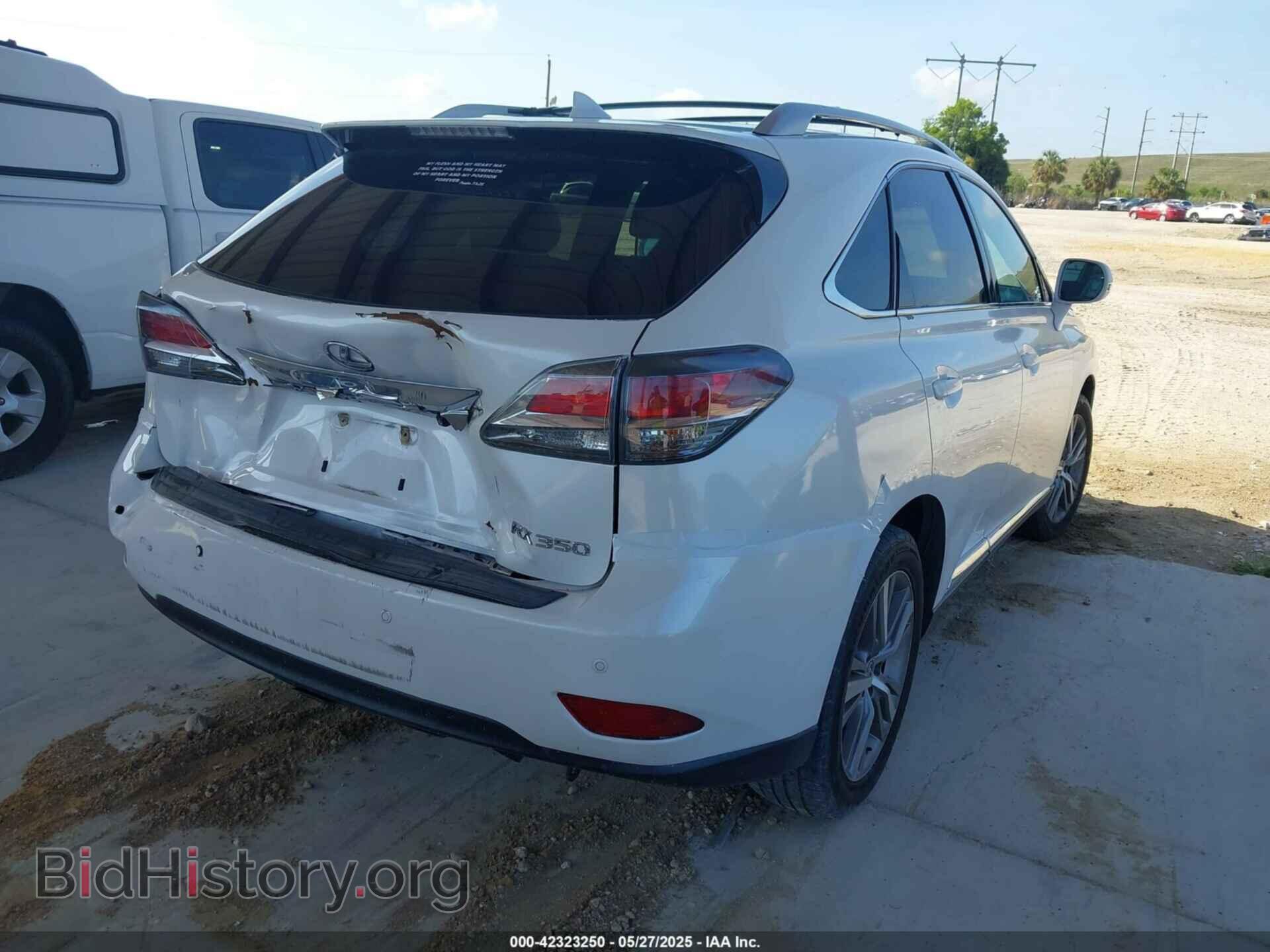 2015 LEXUS RX 350 - VIN: 2T2ZK1BA3FC165516 - Фото 4